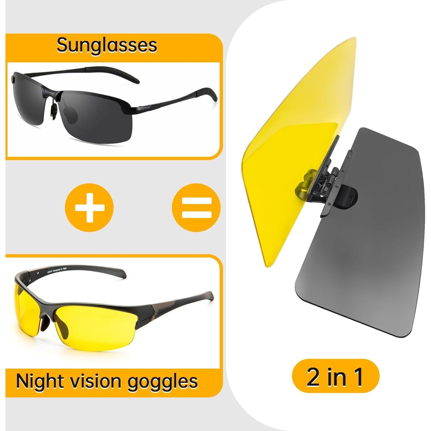 Extensor de Visera Solar DoouBao para Coche UV400 32x13cm