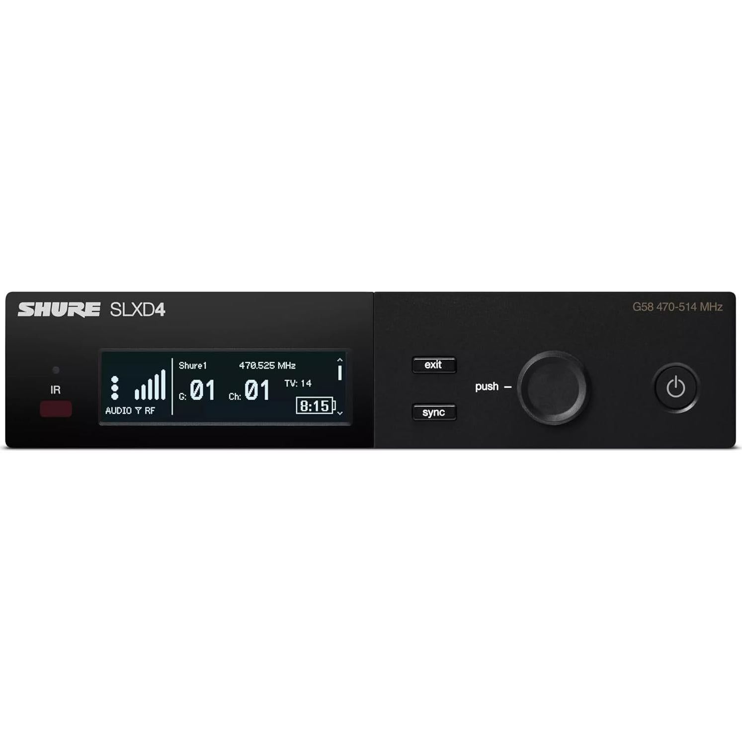 Sistema de micrófono inalámbrico Shure SLXD124/85M - 100m