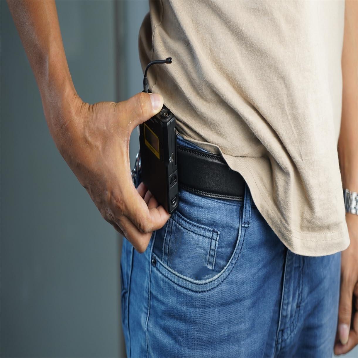 Clip de Cintura para Micrófono Amykite - Reemplazo Metal 2PCS