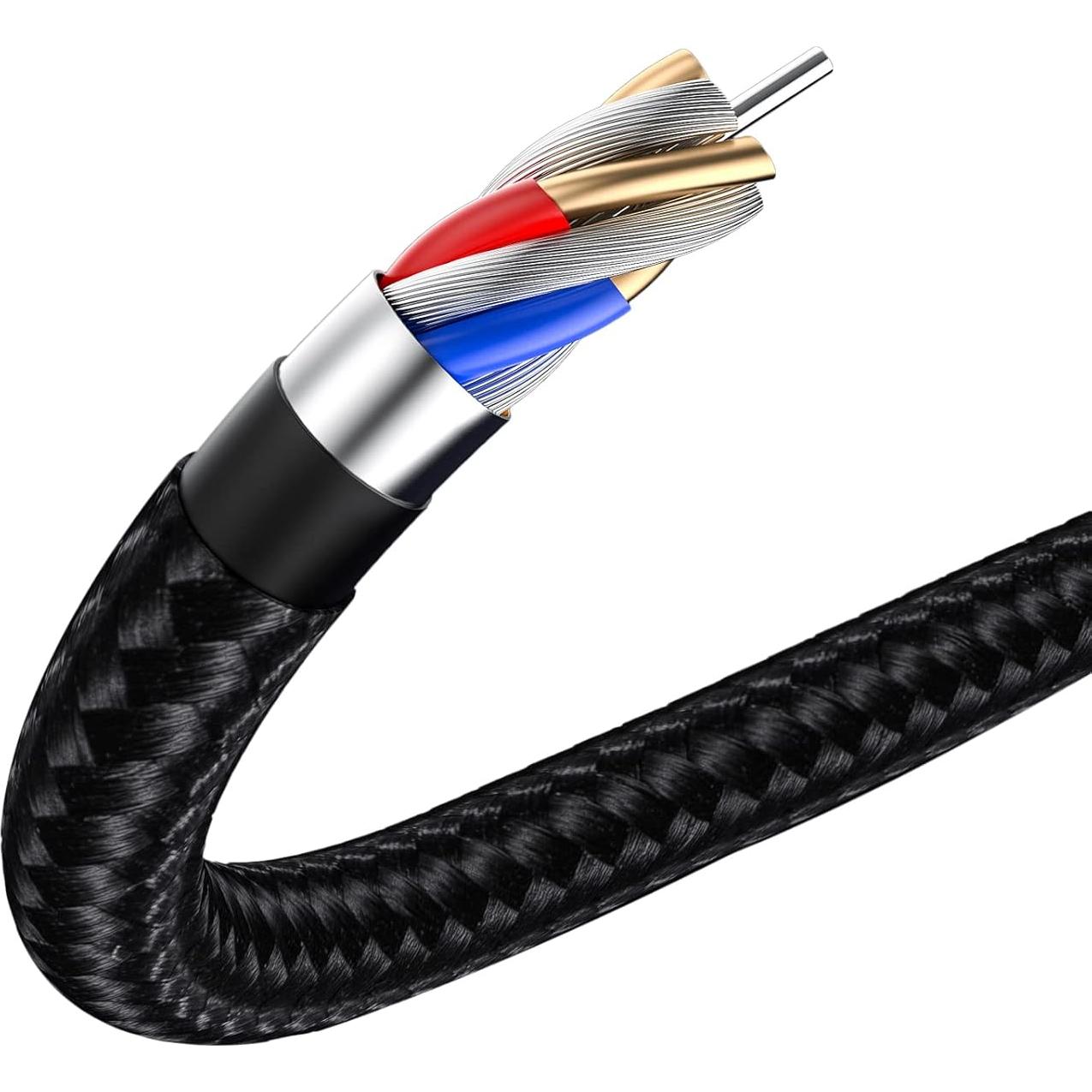 Cable de actualización MMCX 4.4mm OKCSC 1.31m chapado en oro