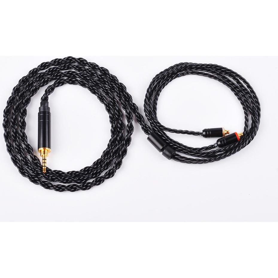 Cable de Reemplazo Balanceado KINBOOFI 2.5mm MMCX 119cm Negro