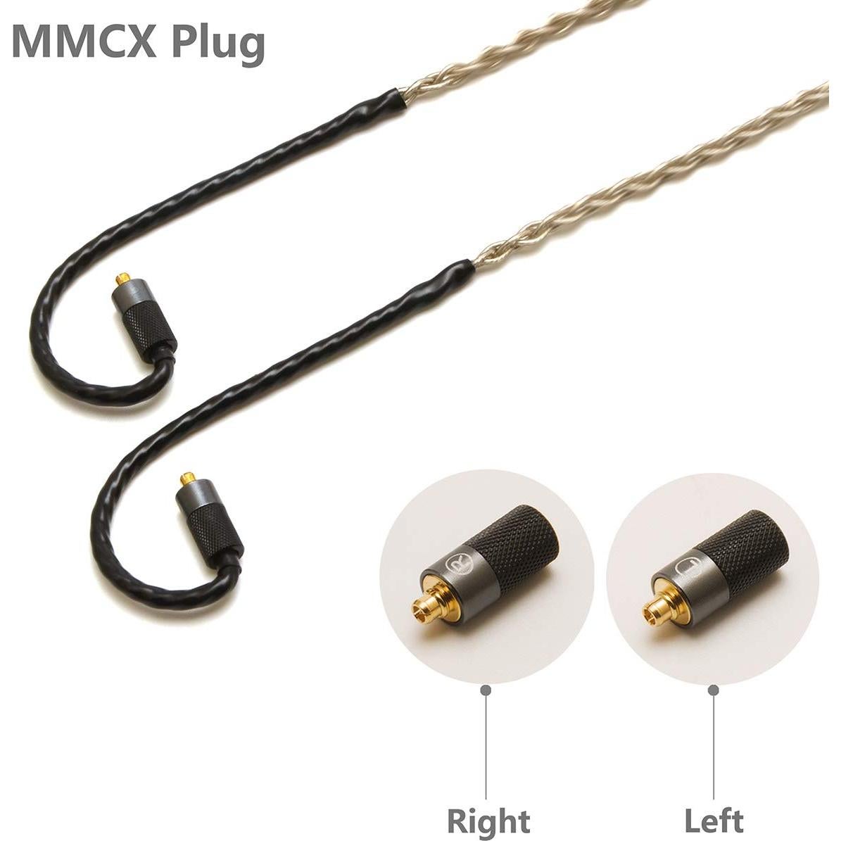 Cable de Mejora GUCraftsman 6N Plata 1.2m 4.4mm para Auriculares