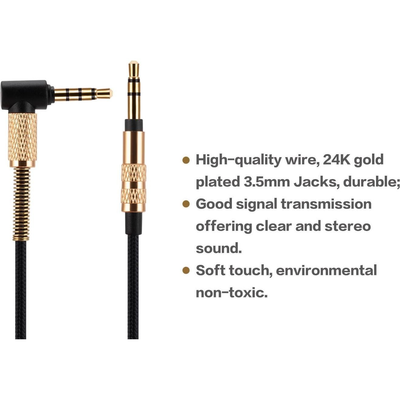 Cable de Audio UNCLE LIGHT 1.2m para Auriculares Marshall