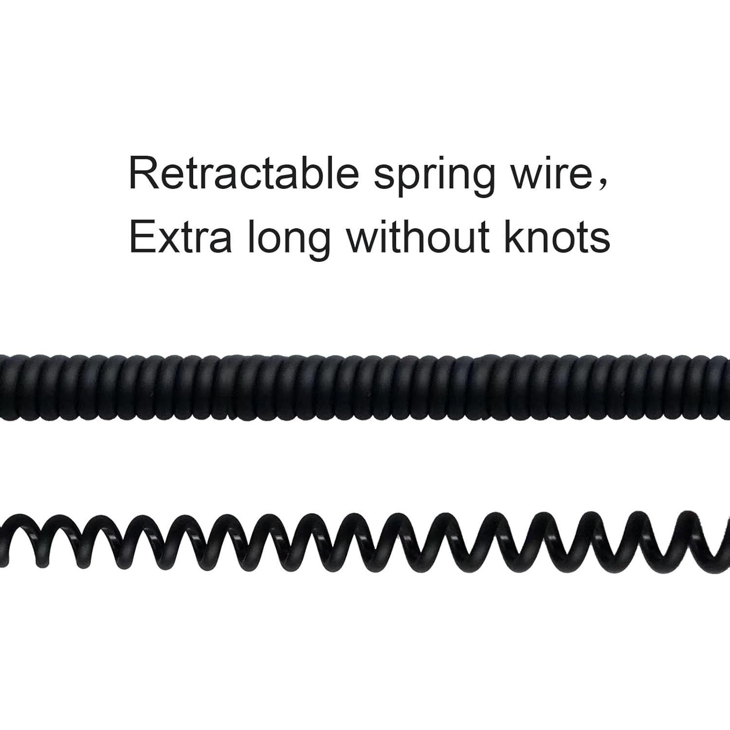 Cable de audio de reemplazo SPTSSWET 0.61m 3.5mm para auriculares Marshall