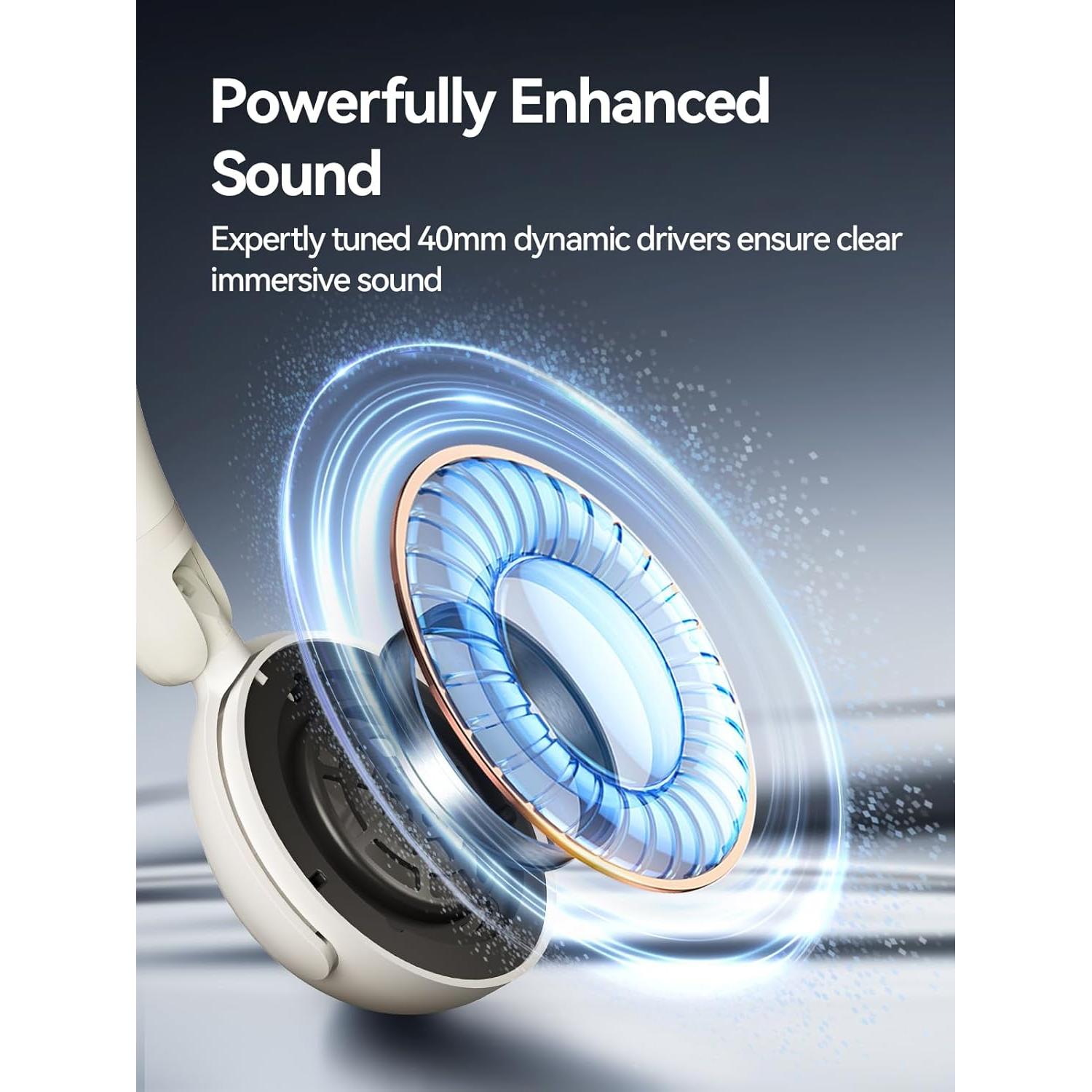 Auriculares Inalámbricos 1MORE HQ20 Bluetooth 65H Blanco