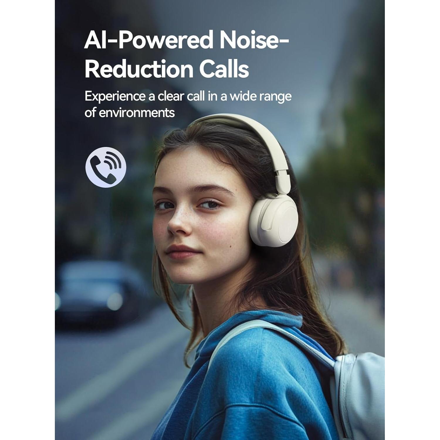 Auriculares Inalámbricos 1MORE HQ20 Bluetooth 65H Blanco