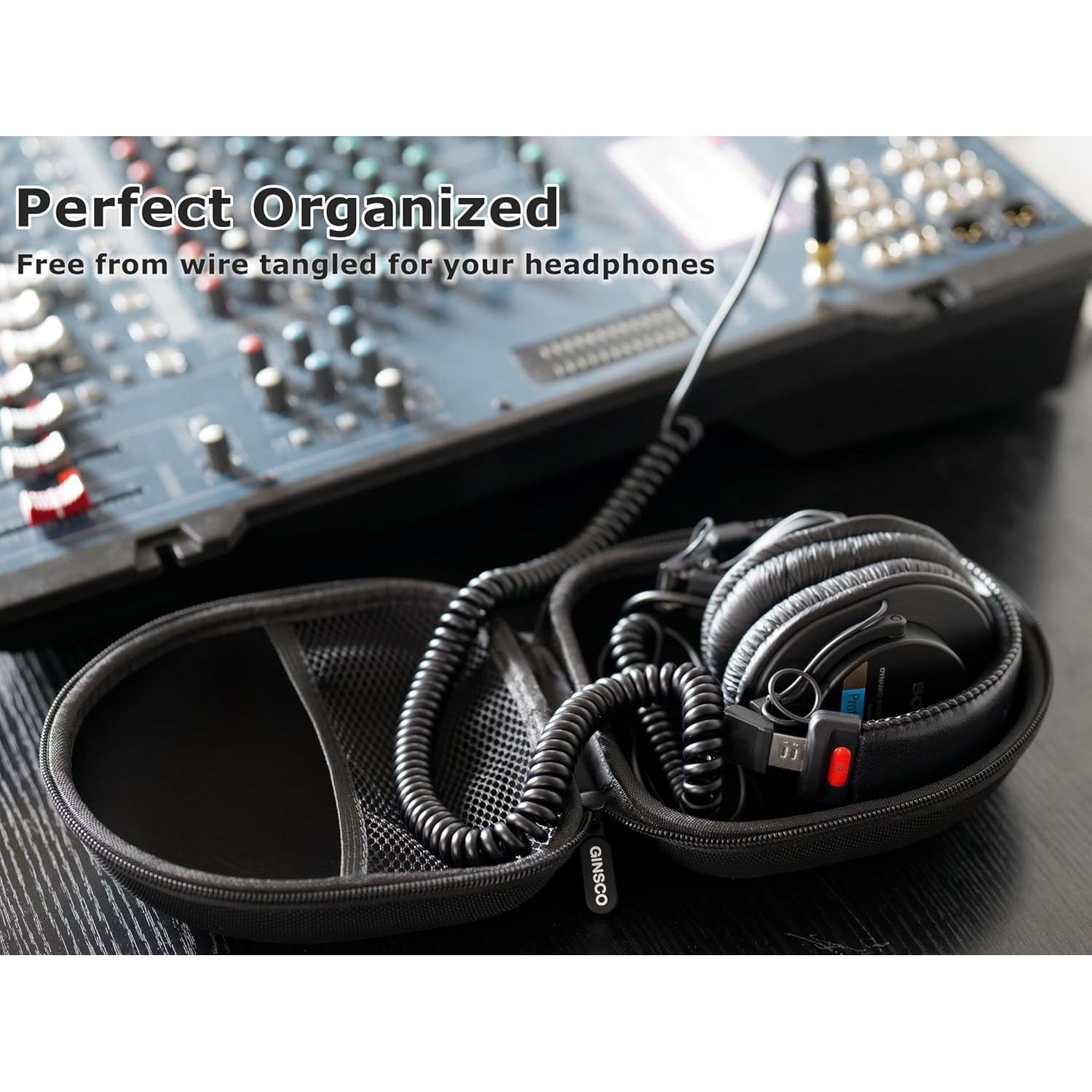 Estuche Duro Ginsco para Auriculares Bluetooth Universal