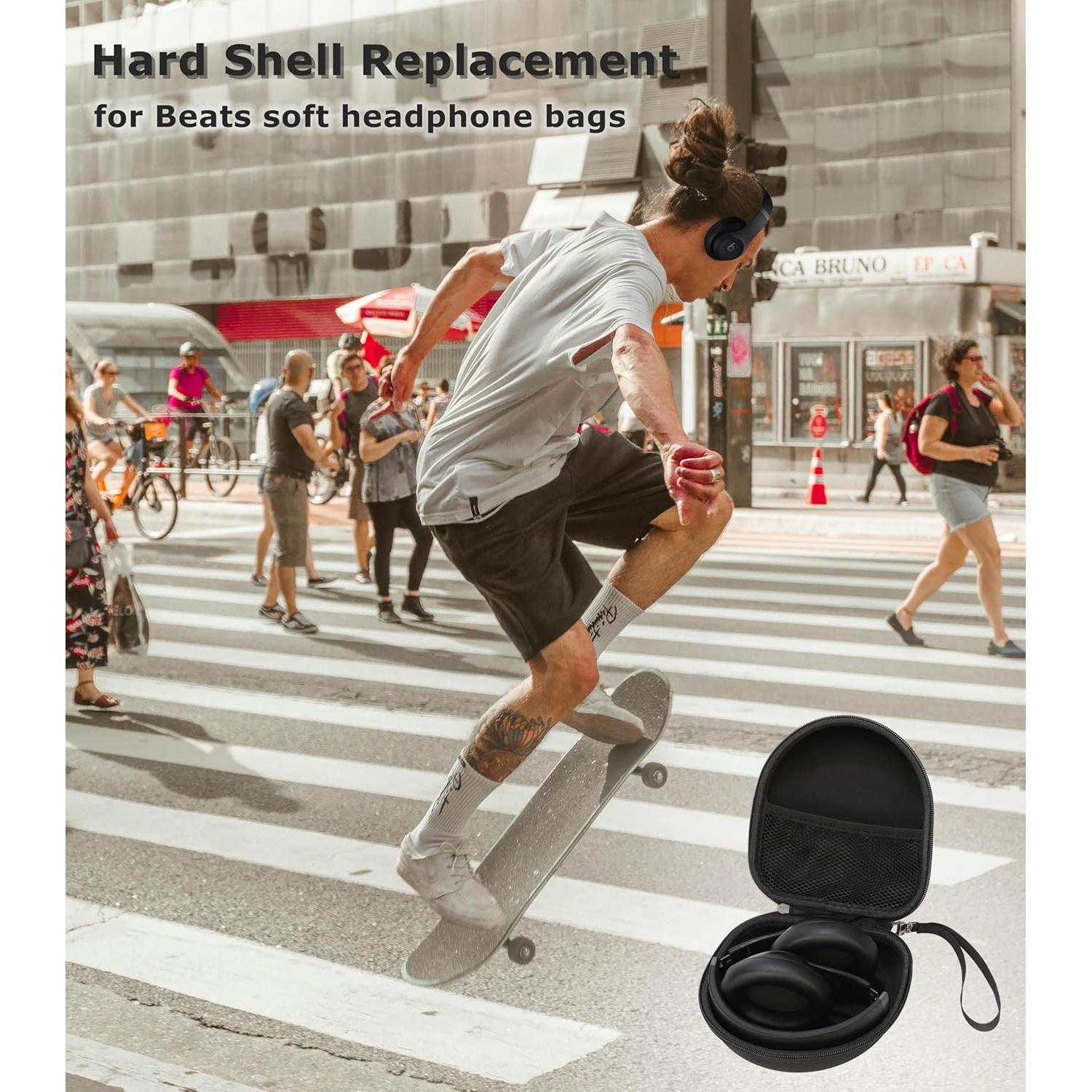 Estuche Duro Ginsco para Auriculares Bluetooth Universal