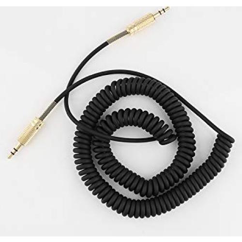 Cable de audio AUX 3.5mm Rillpac enrollado 1.8m para Marshall