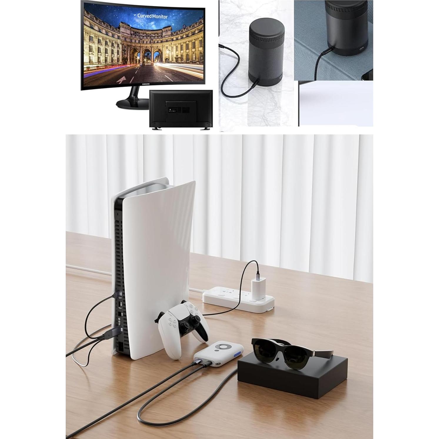 Cable de audio Aux 3.5mm Numcig para Marshall y PS5/PS4