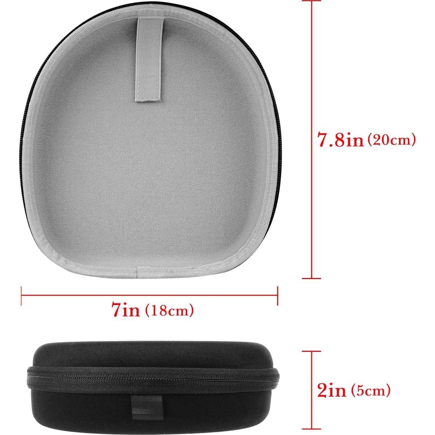 Funda para Auriculares Linkidea Concha Dura 20x18x5cm Negro