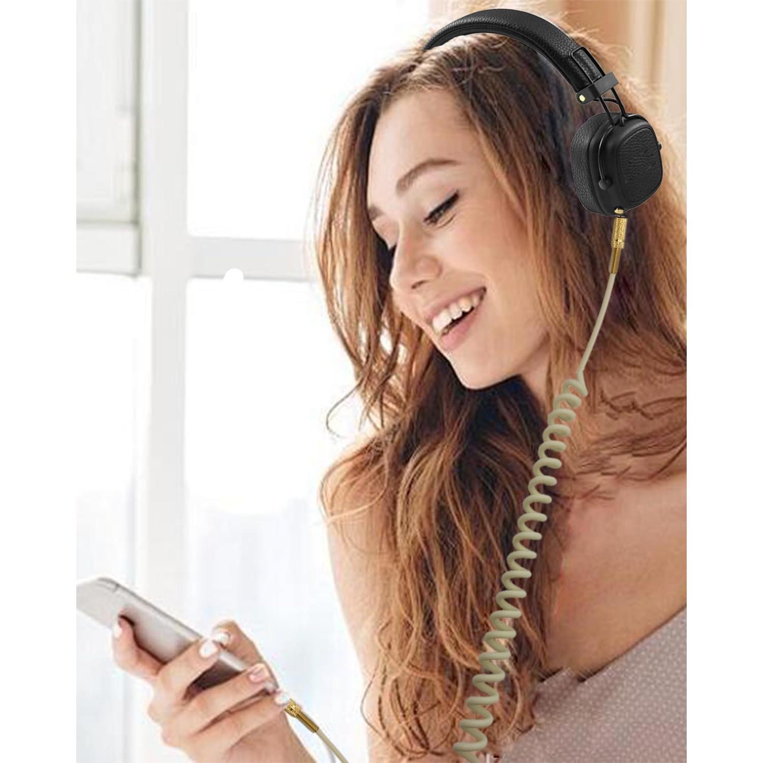 Cable de audio de reemplazo NewTH 0.61m 3.5mm para Marshall