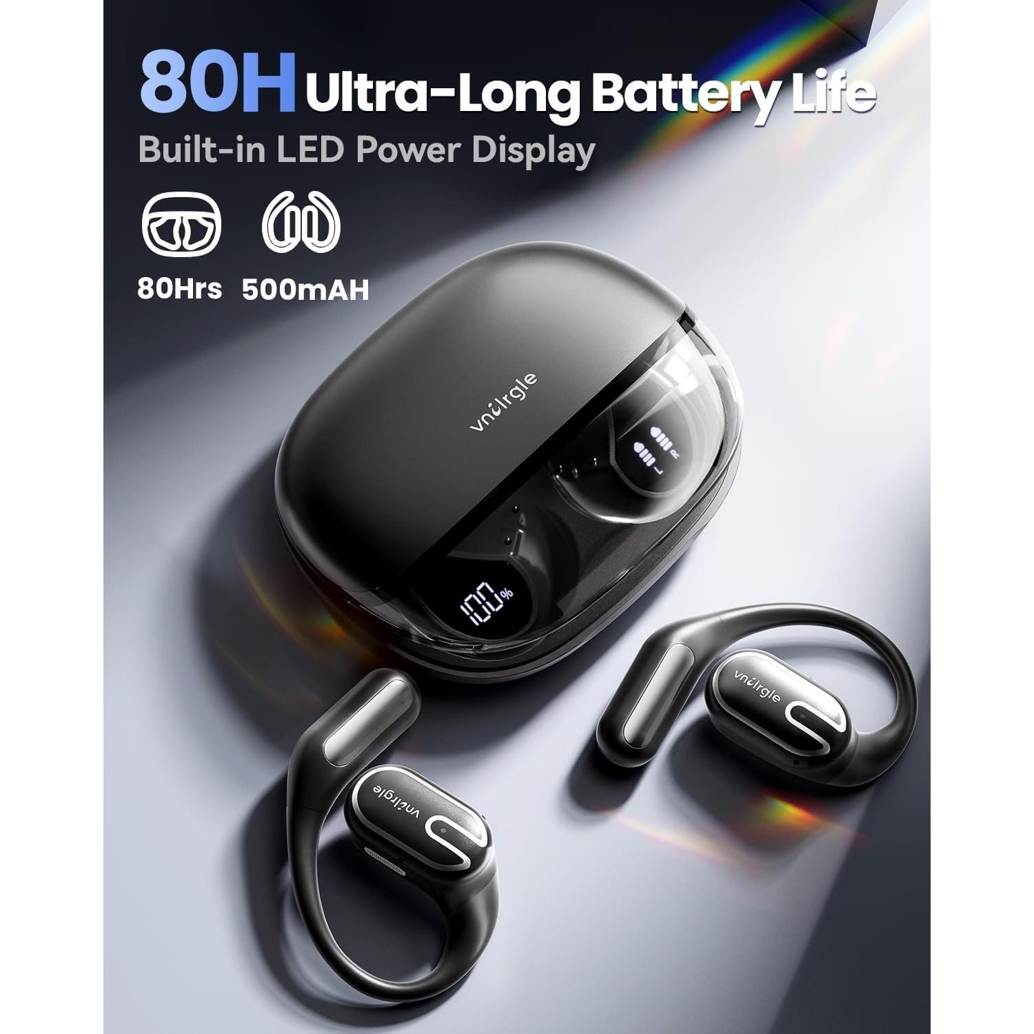 Auriculares Inalámbricos Bluetooth Vnilrgle T15 - 80 Horas