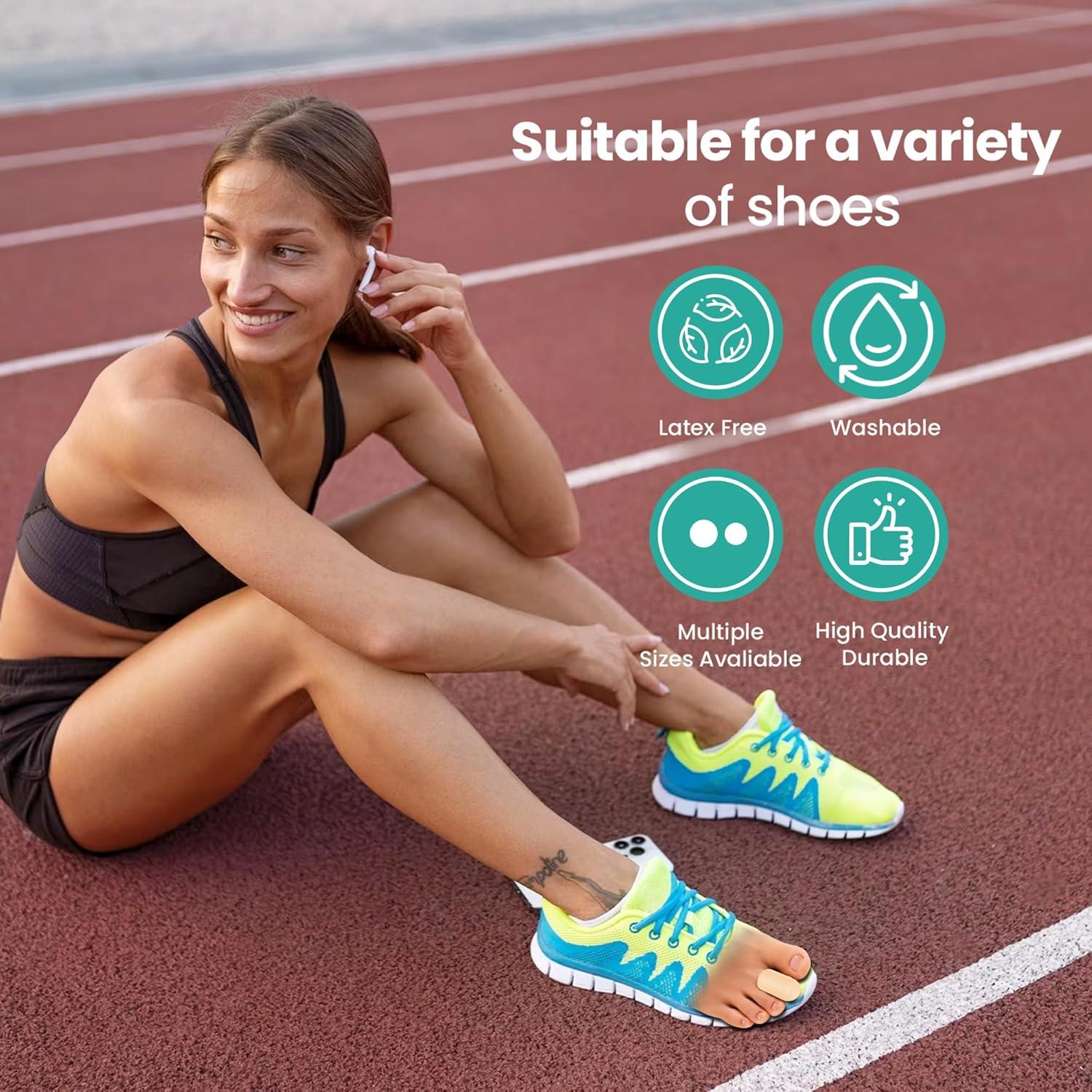 Protectores de Dedos Welnove - 16 Mangas de Silicona con Gel