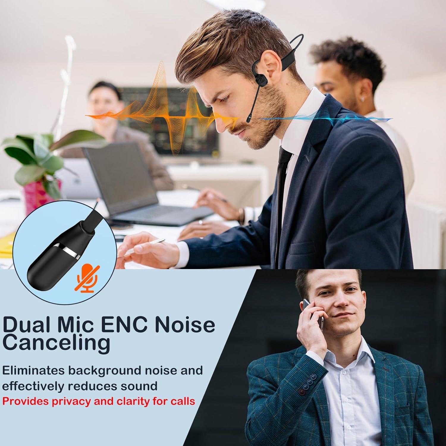 Auriculares de Conducción Ósea Bluetooth Callink DG10 Negro