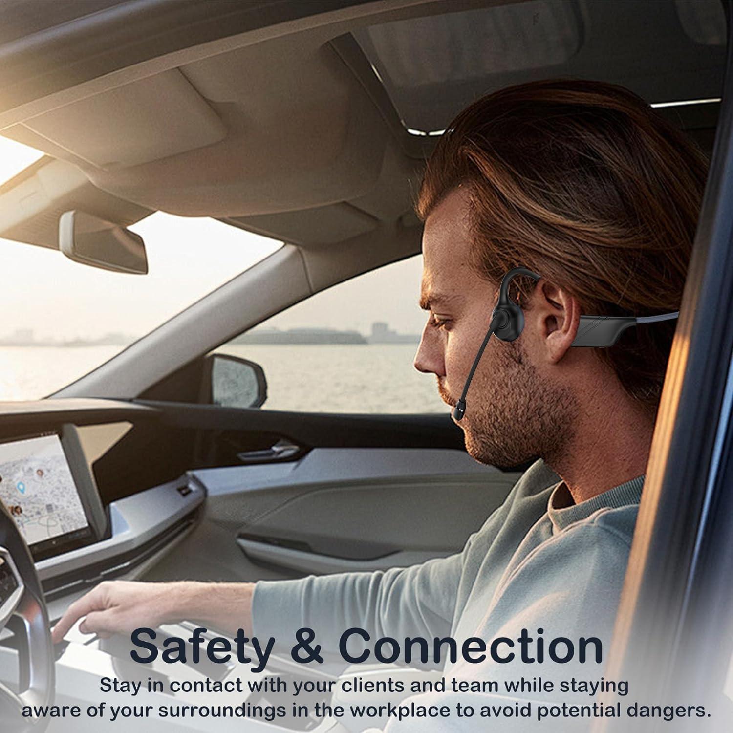 Auriculares de Conducción Ósea Bluetooth Callink DG10 Negro