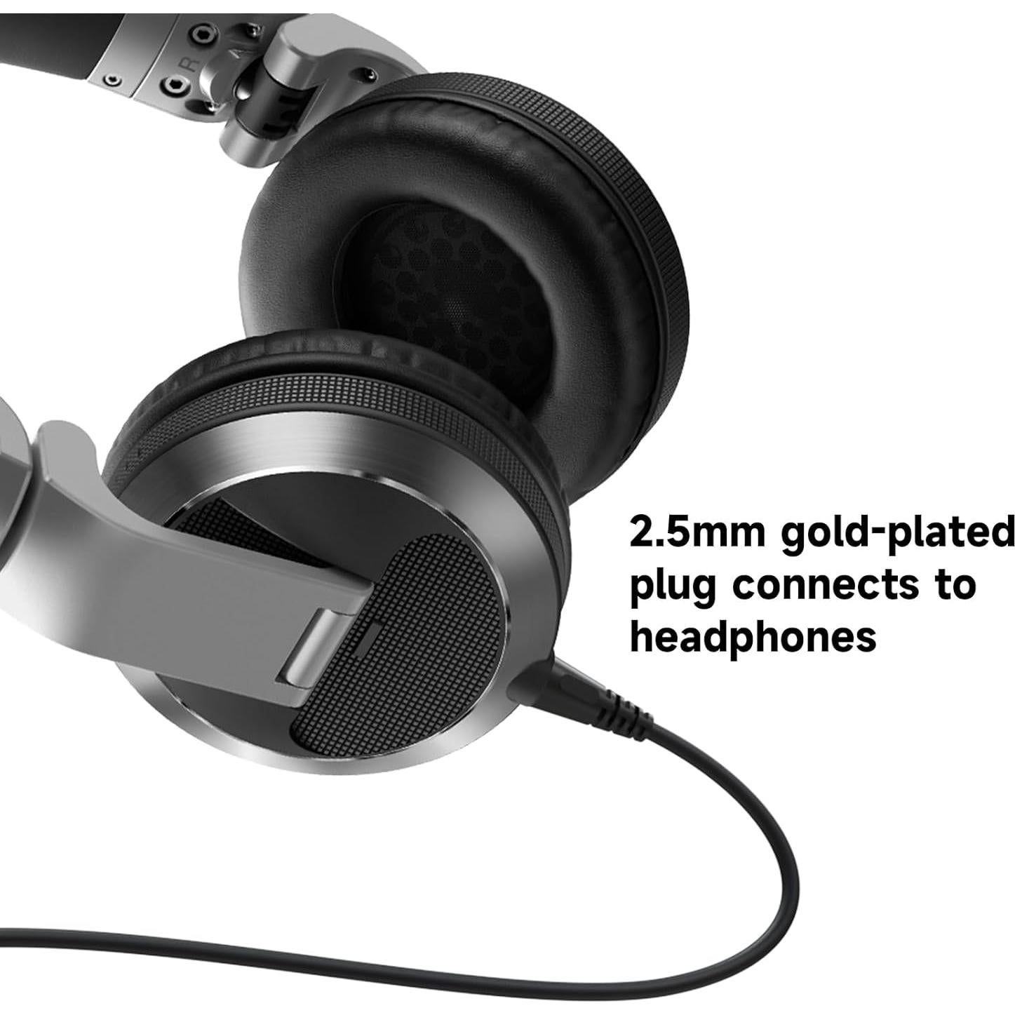 Cable de audio de reemplazo Arzweyk para auriculares Pioneer DJ 1.25m-2.4m