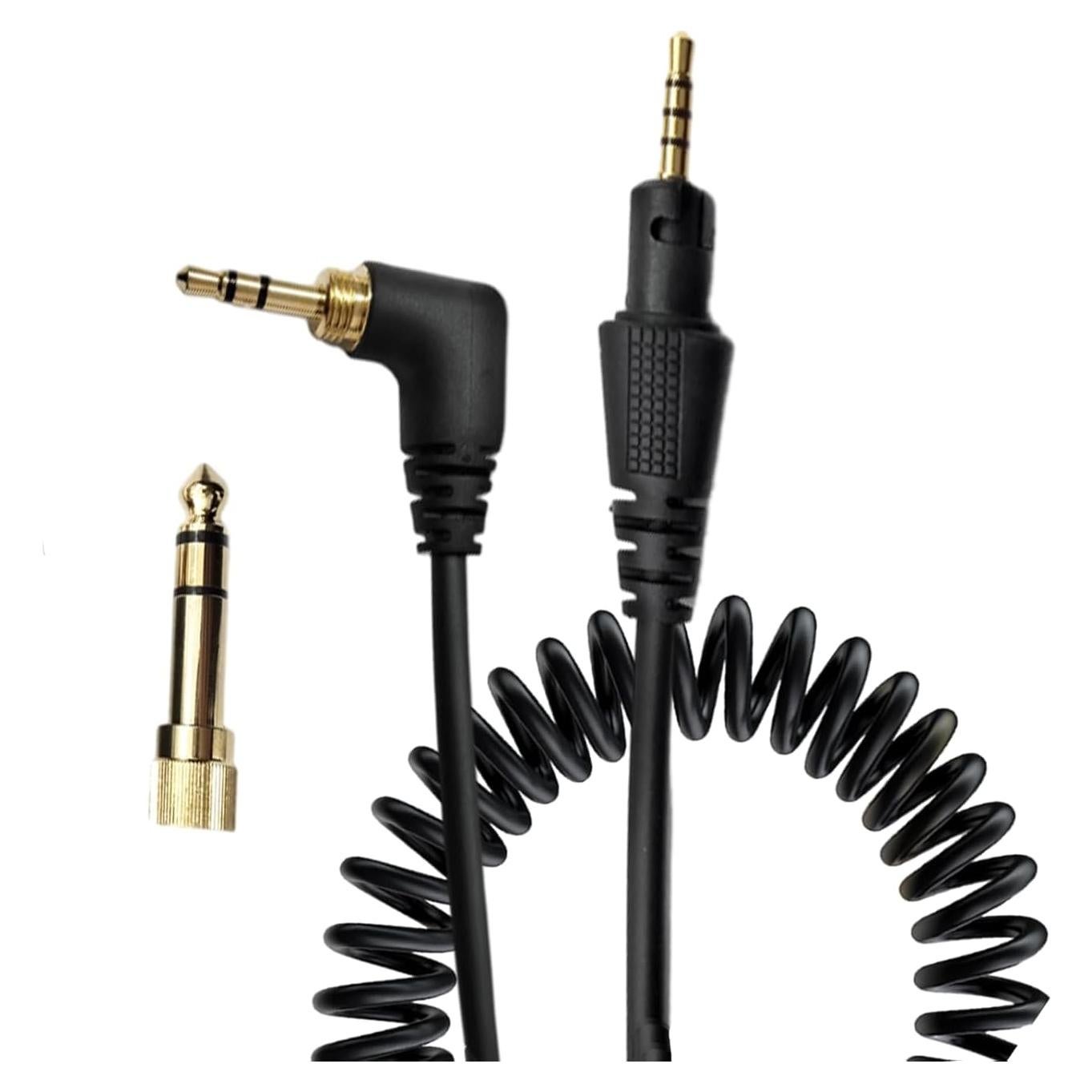 Cable de audio en espiral Gugxiom para auriculares Pioneer DJ 1.2m