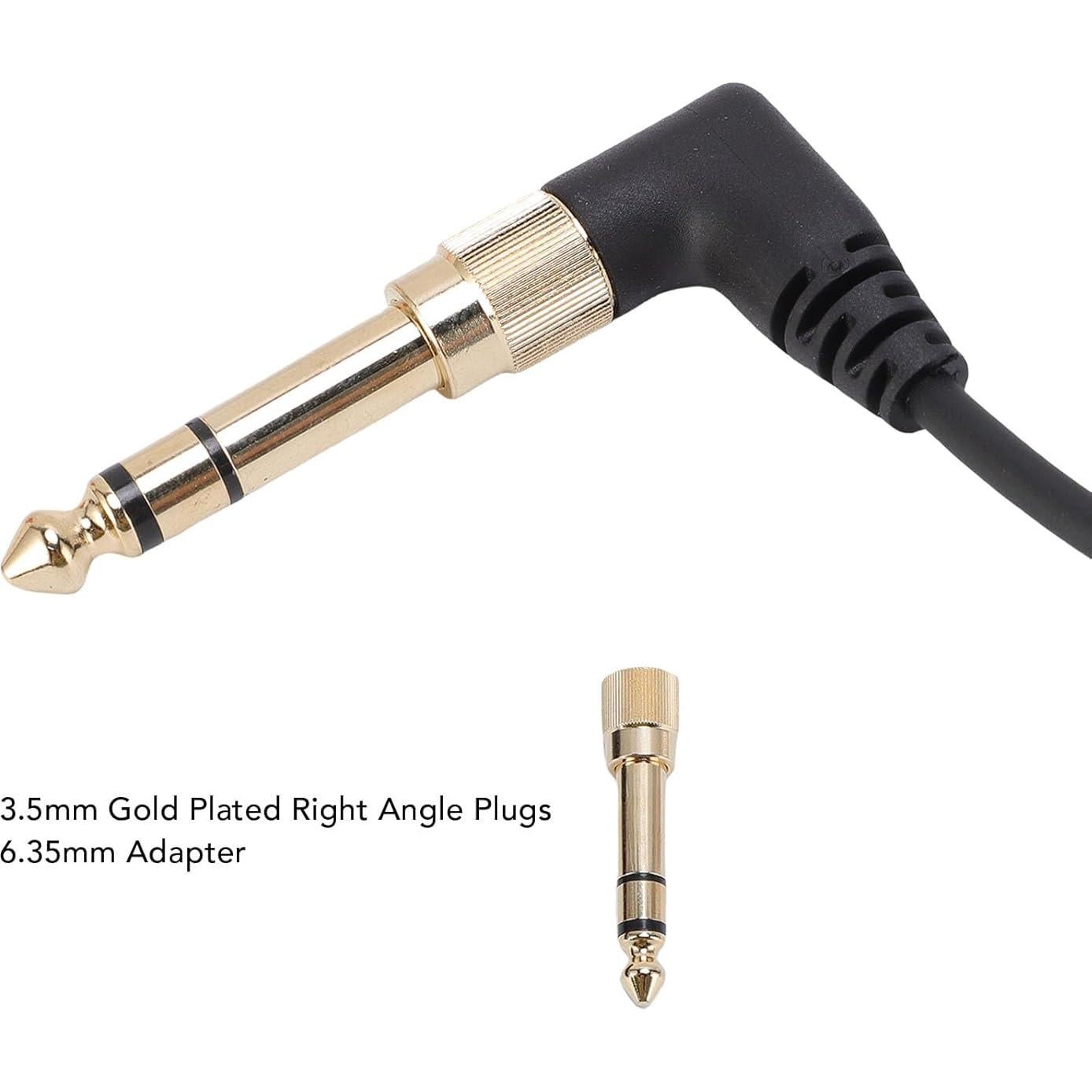 Cable de audio en espiral Gugxiom para auriculares Pioneer DJ 1.2m