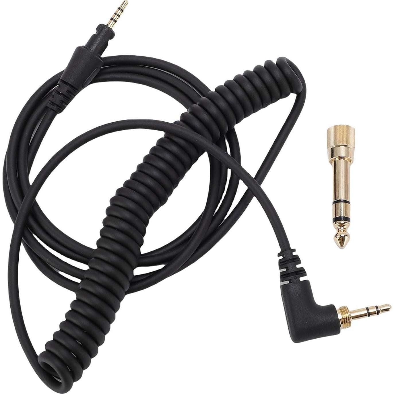 Cable de audio en espiral Gugxiom para auriculares Pioneer DJ 1.2m