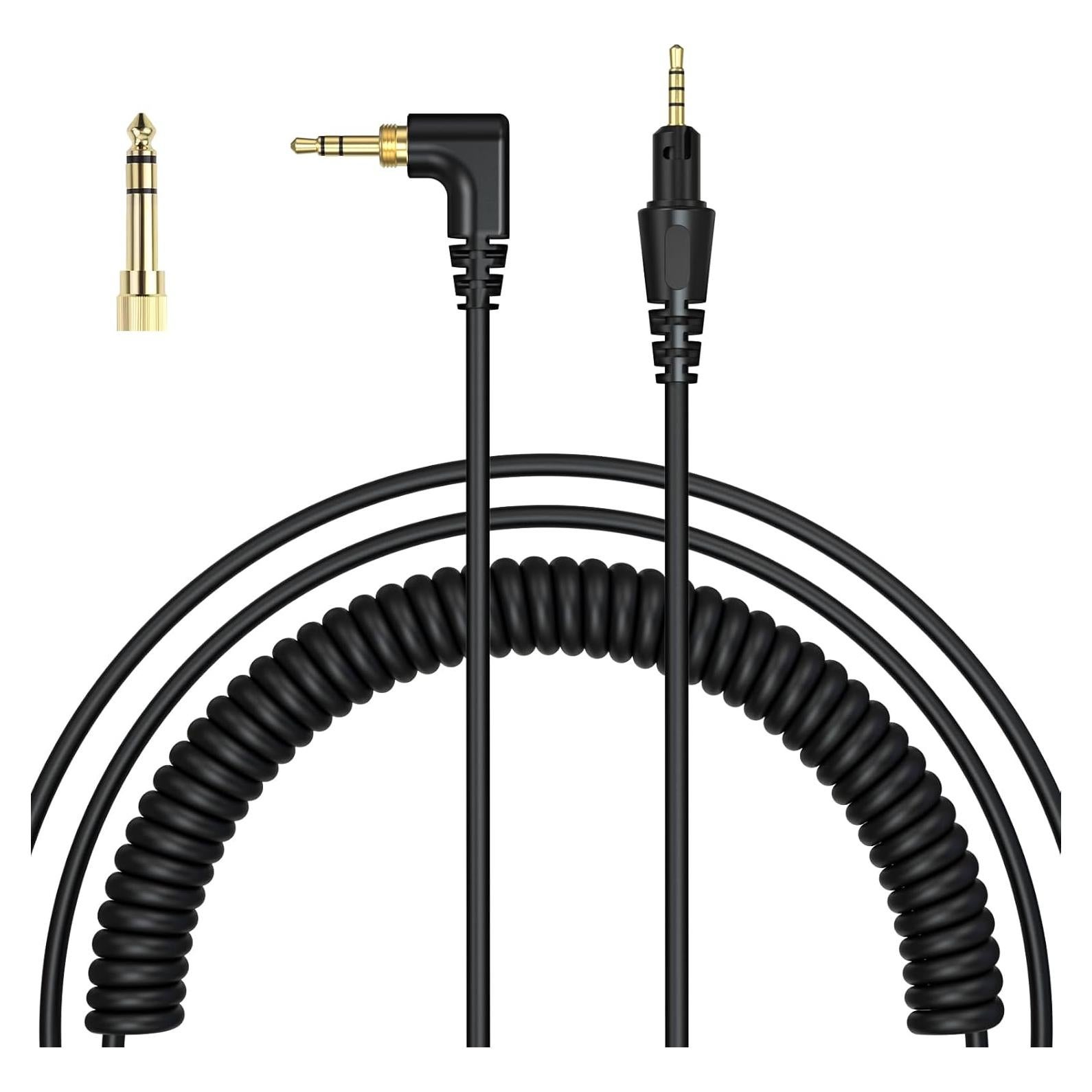 Cable de Auriculares DJ Lusgawer 2.5mm a 3.5mm con Adaptador