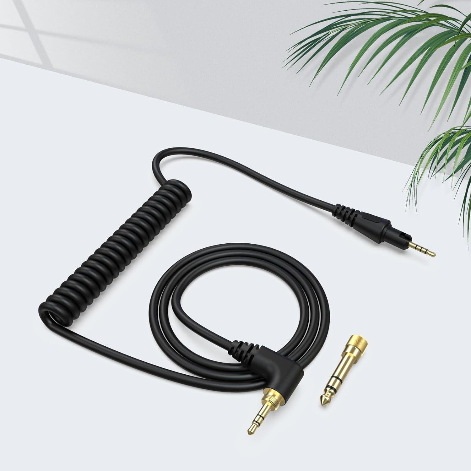 Cable de Auriculares DJ Lusgawer 2.5mm a 3.5mm con Adaptador