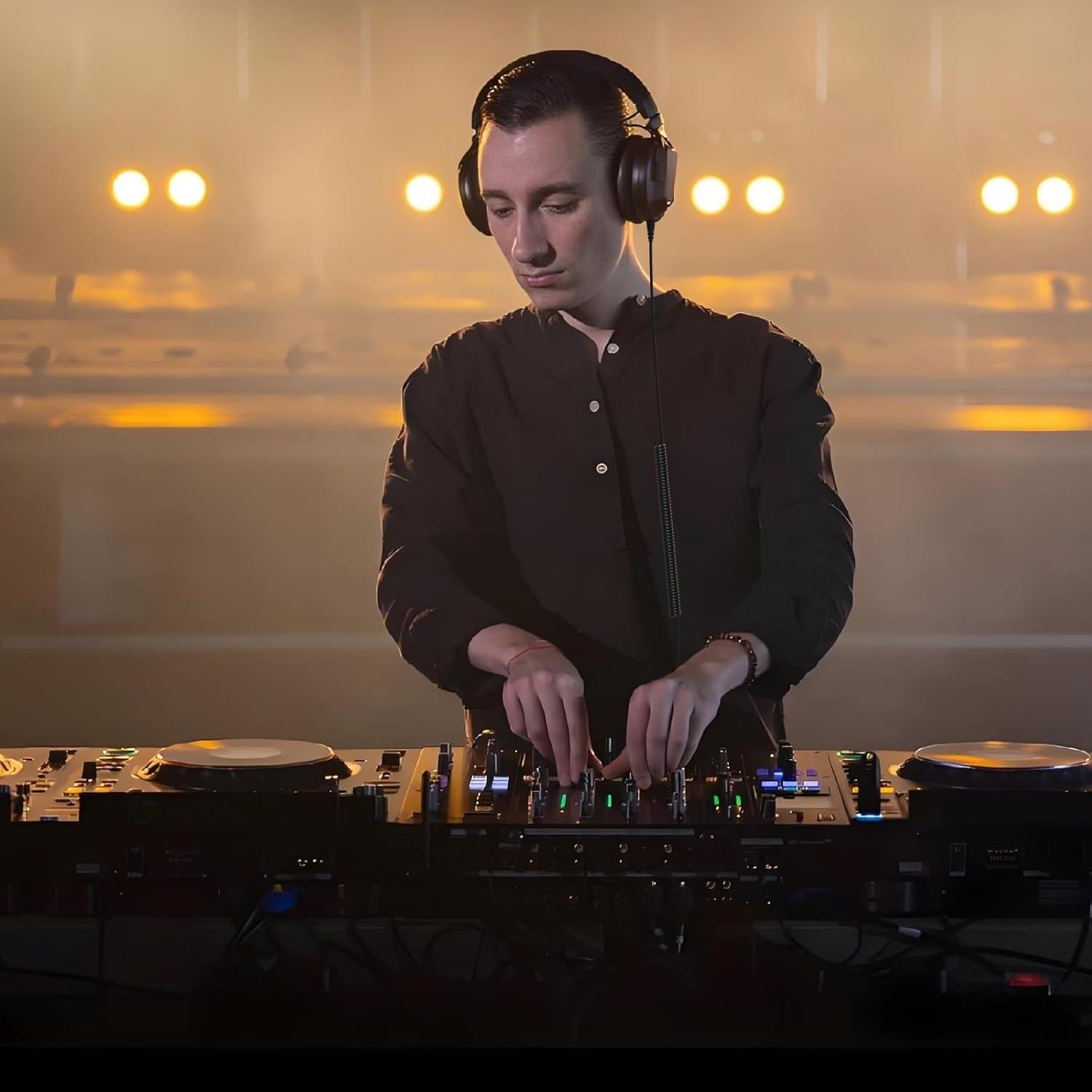 Cable de Auriculares DJ Lusgawer 2.5mm a 3.5mm con Adaptador