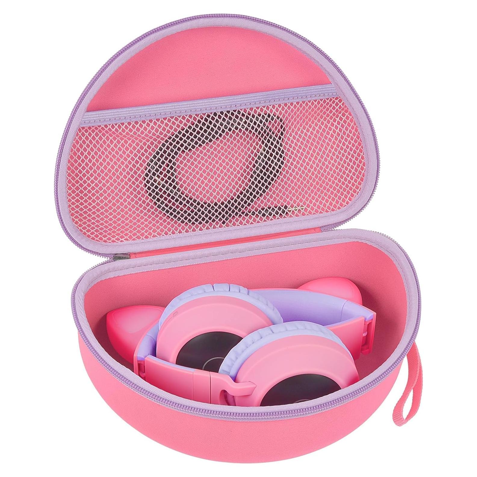 Funda para Auriculares Riwbox CT-7 Rosa Compacta y Segura
