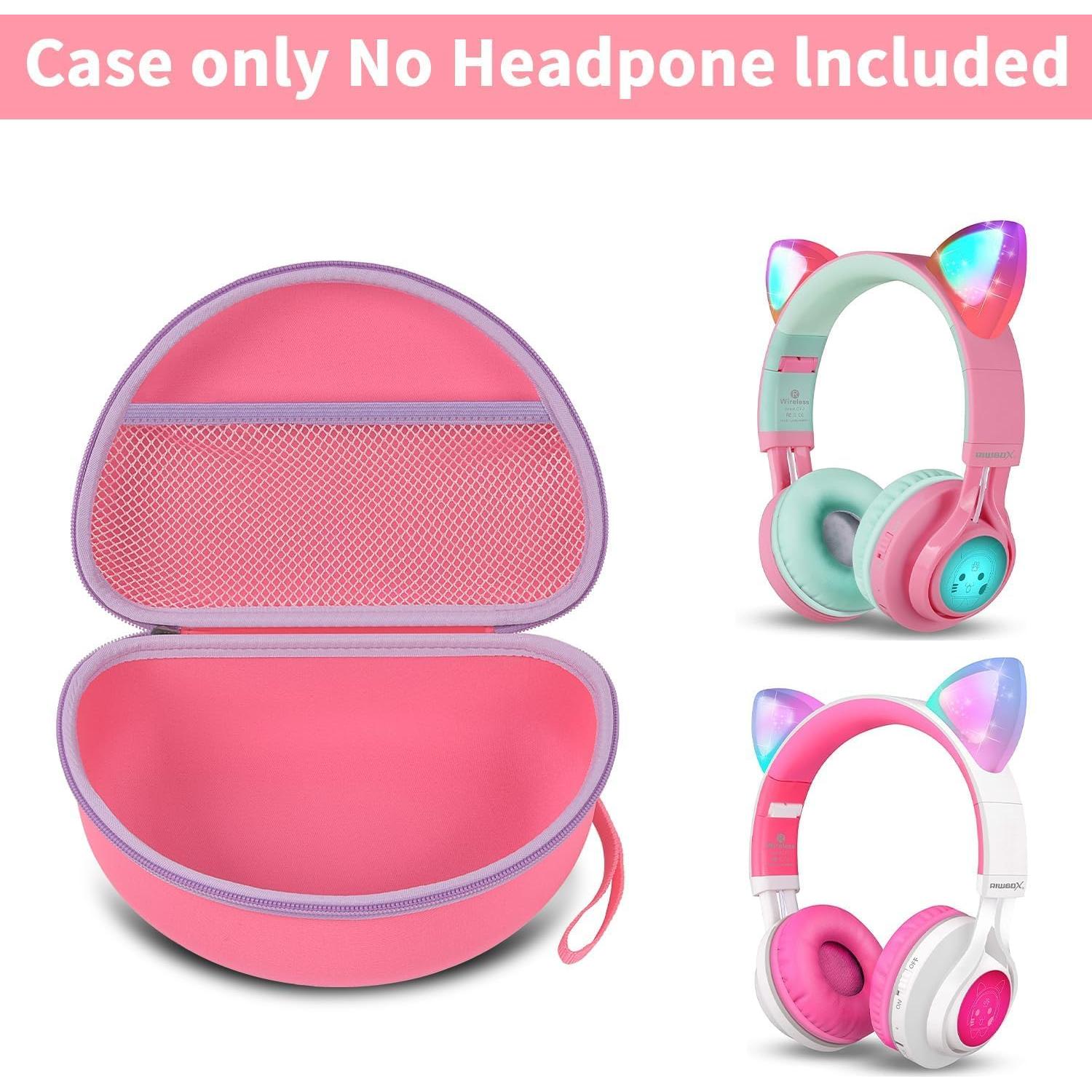 Funda para Auriculares Riwbox CT-7 Rosa Compacta y Segura