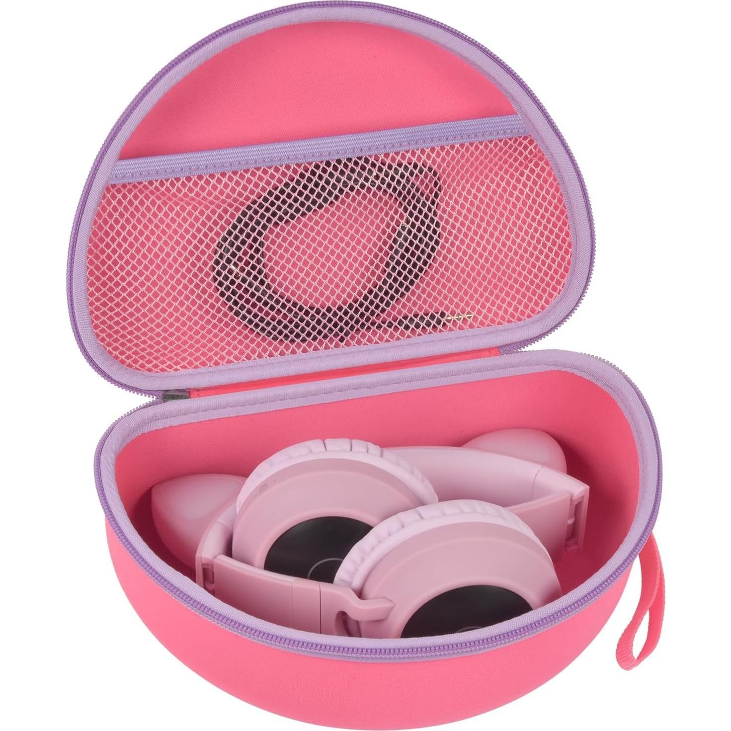 Funda para Auriculares Riwbox CT-7 Rosa Compacta y Segura