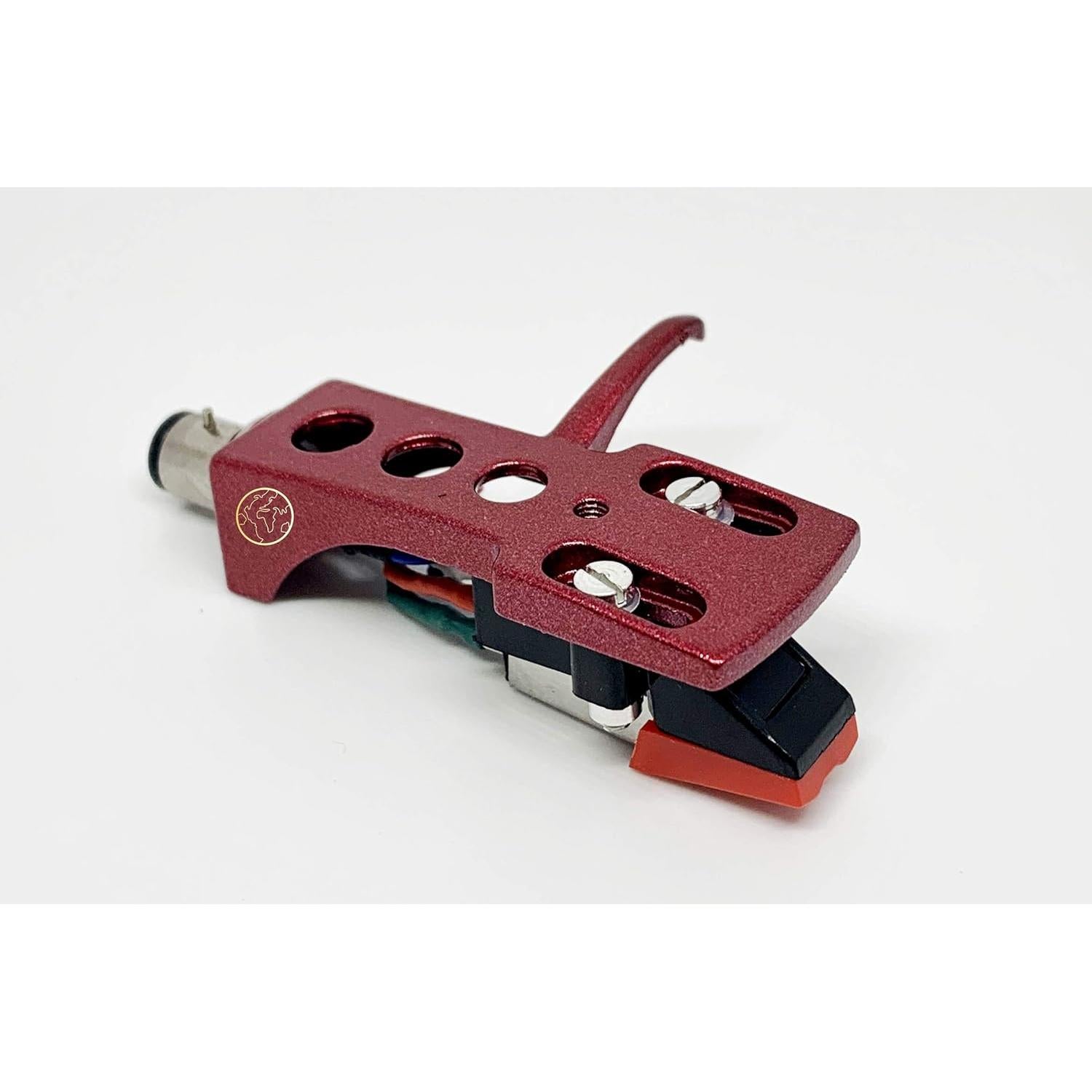 Cabezal Rojo MAG con Aguja Elíptica para Tocadiscos Pioneer