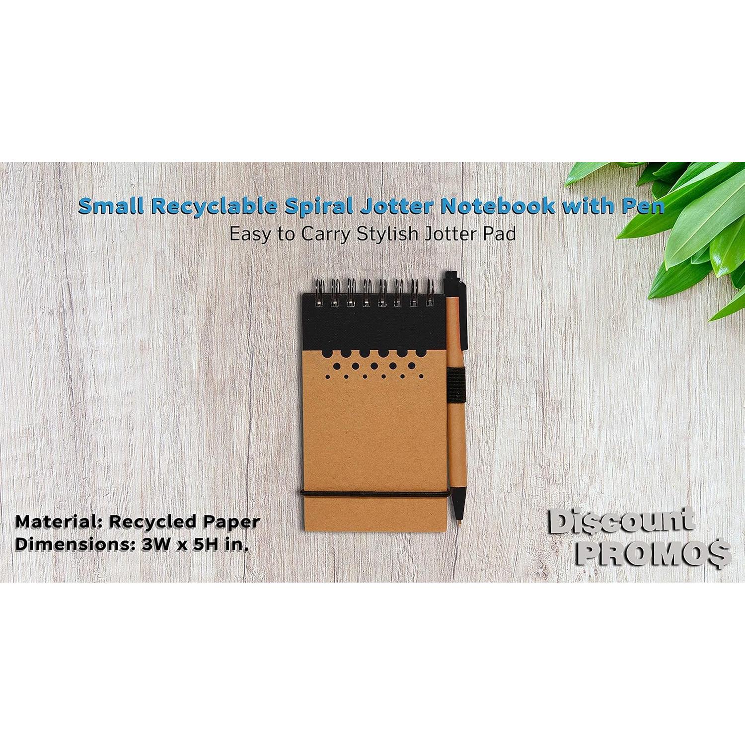 10 Cuadernos Espirales Reciclables PROMOCIONES DE DESCUENTO - 60 Páginas Rayadas