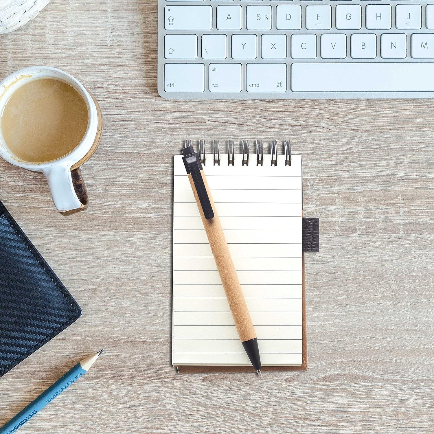 10 Cuadernos Espirales Reciclables PROMOCIONES DE DESCUENTO - 60 Páginas Rayadas