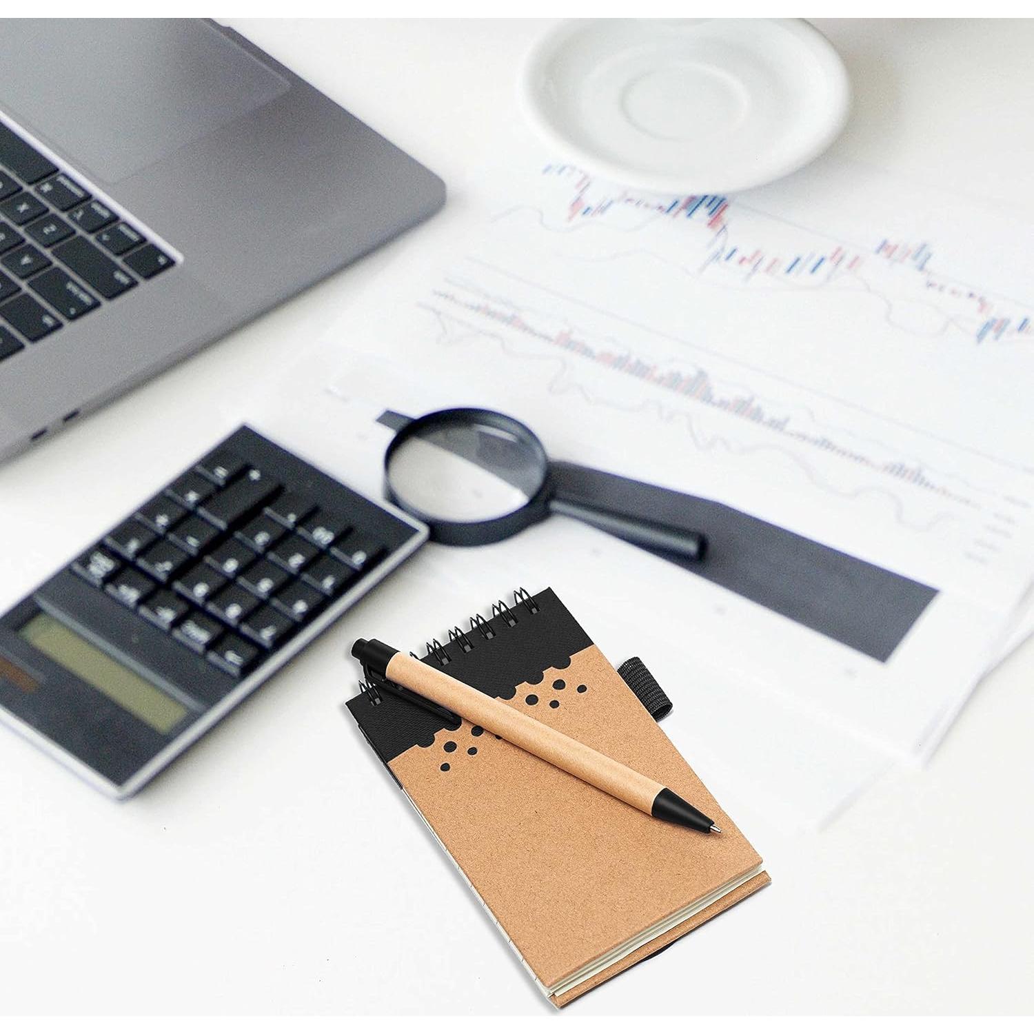 10 Cuadernos Espirales Reciclables PROMOCIONES DE DESCUENTO - 60 Páginas Rayadas