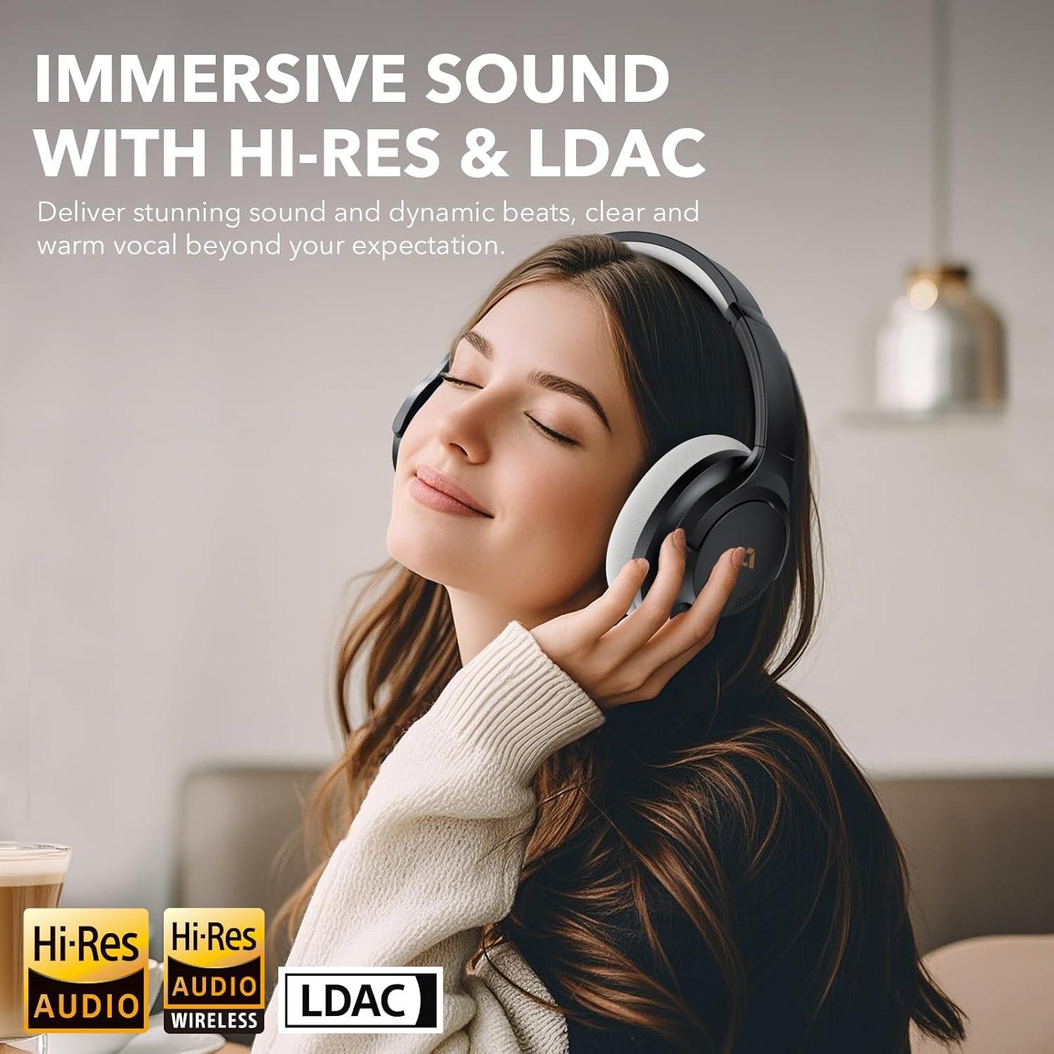 Auriculares Inalámbricos 1Mii Y8+ con ANC y 75H de Batería