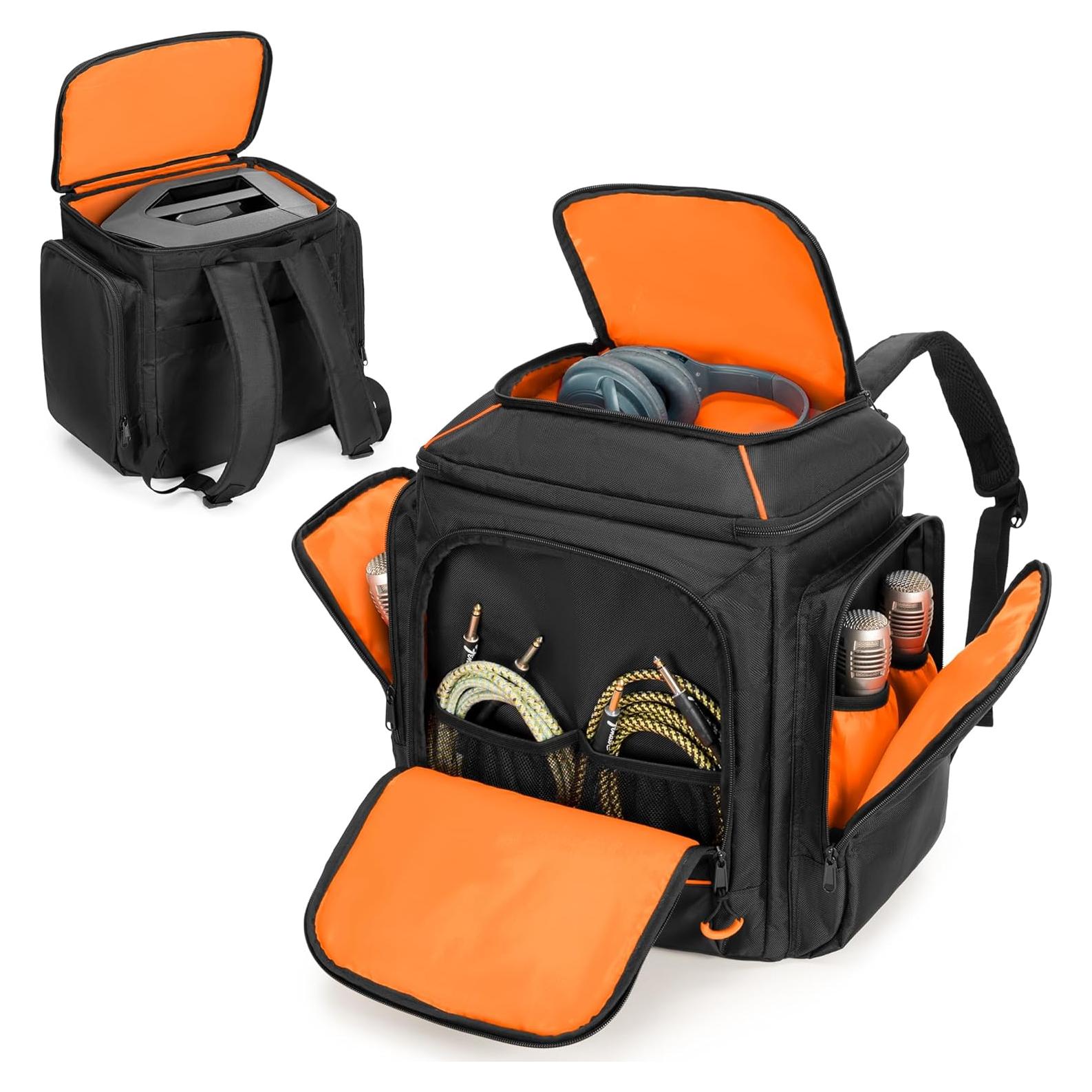 Mochila CURMIO para Altavoz Bluetooth Bose S1 Pro - 30.7x24.9x35.1 cm