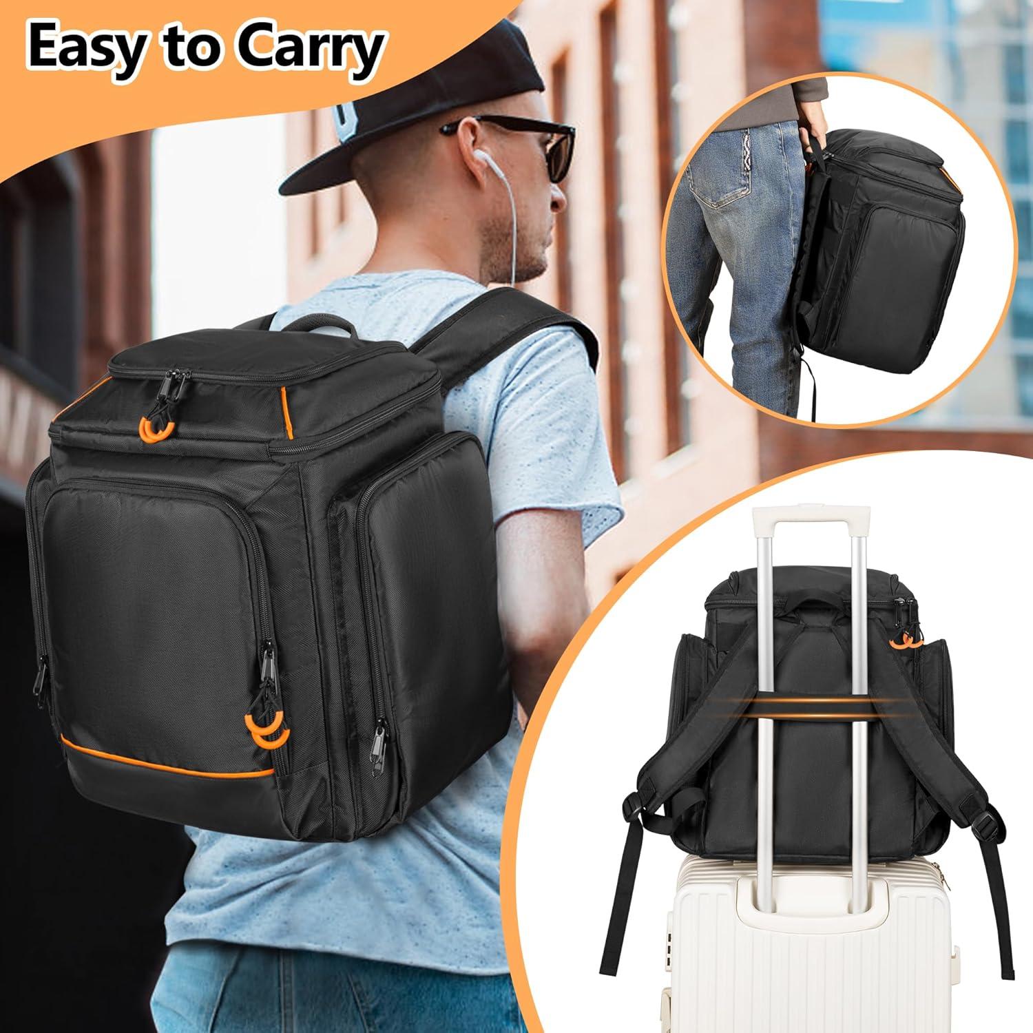 Mochila CURMIO para Altavoz Bluetooth Bose S1 Pro - 30.7x24.9x35.1 cm