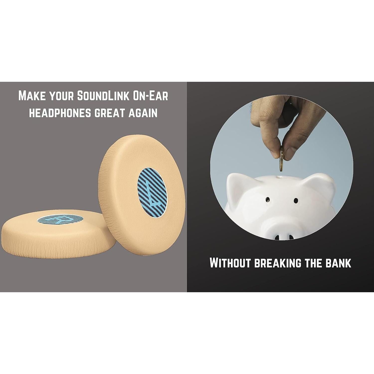 Almohadillas de Repuesto Premium AHG para Bose SoundLink On-Ear