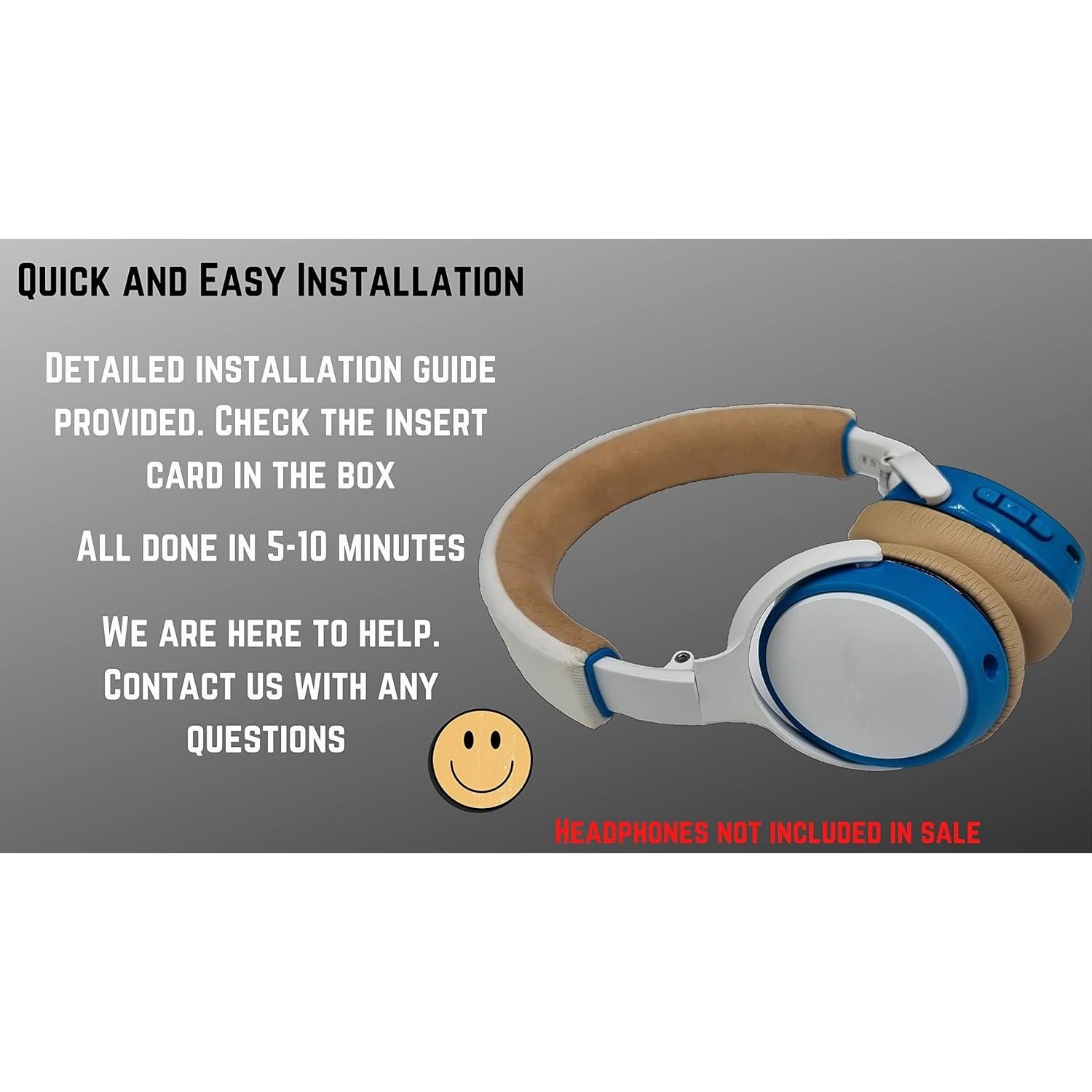 Almohadillas de Repuesto Premium AHG para Bose SoundLink On-Ear