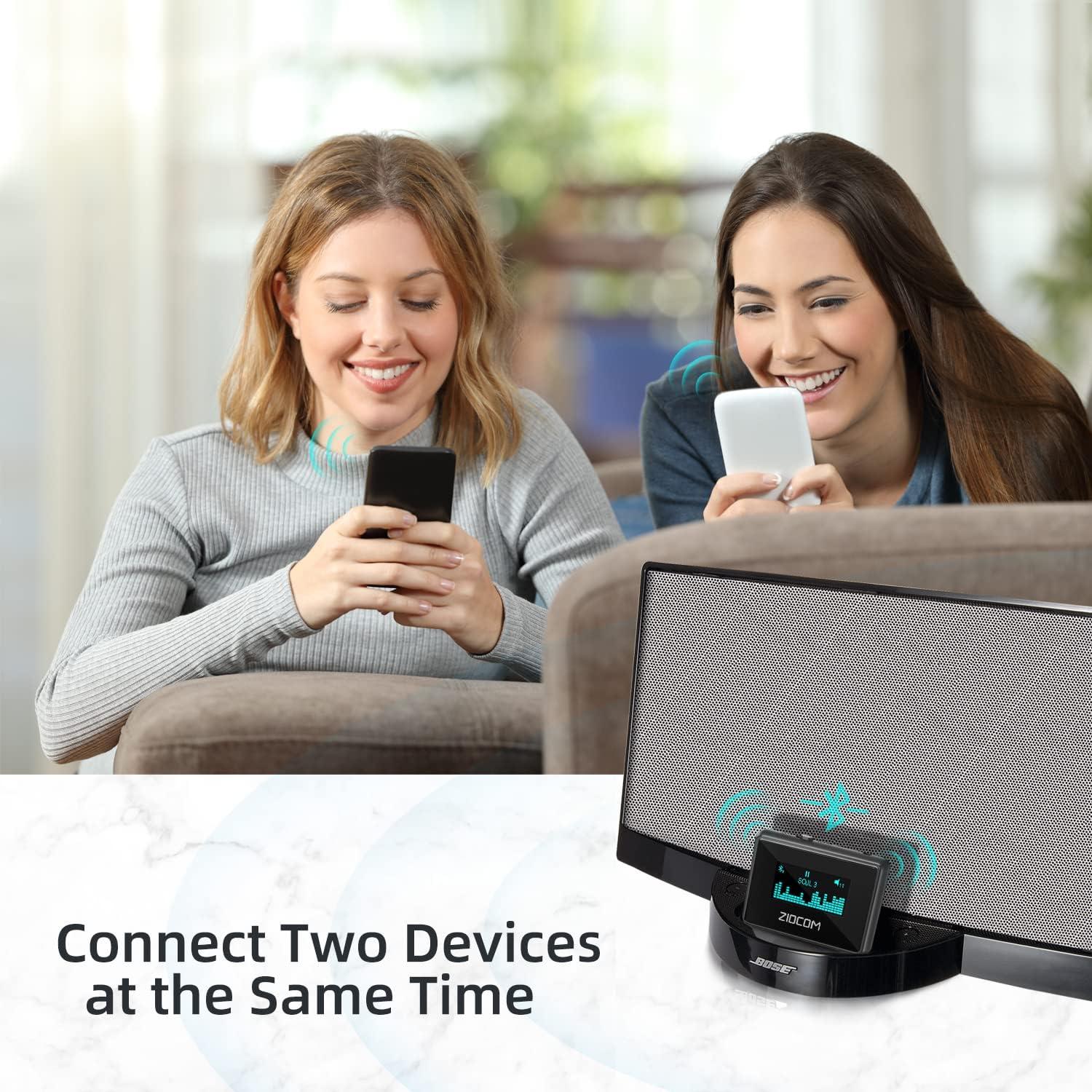 Adaptador Receptor Bluetooth ZIOCOM 30 Pines con Pantalla LCD