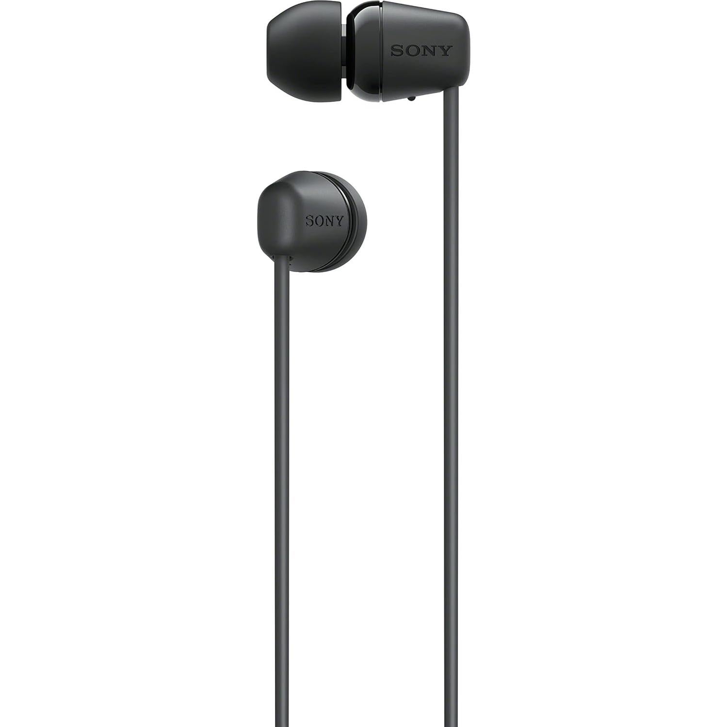Auriculares Inalámbricos Sony WI-C100 Bluetooth 25h Negro