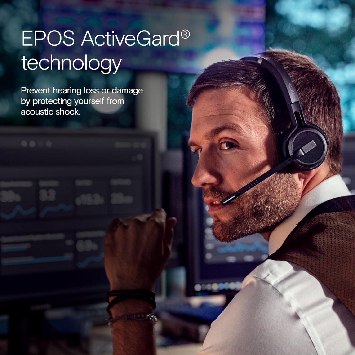 Auricular Sennheiser SDW 30 HS para SDW 5036 y 5035, Negro