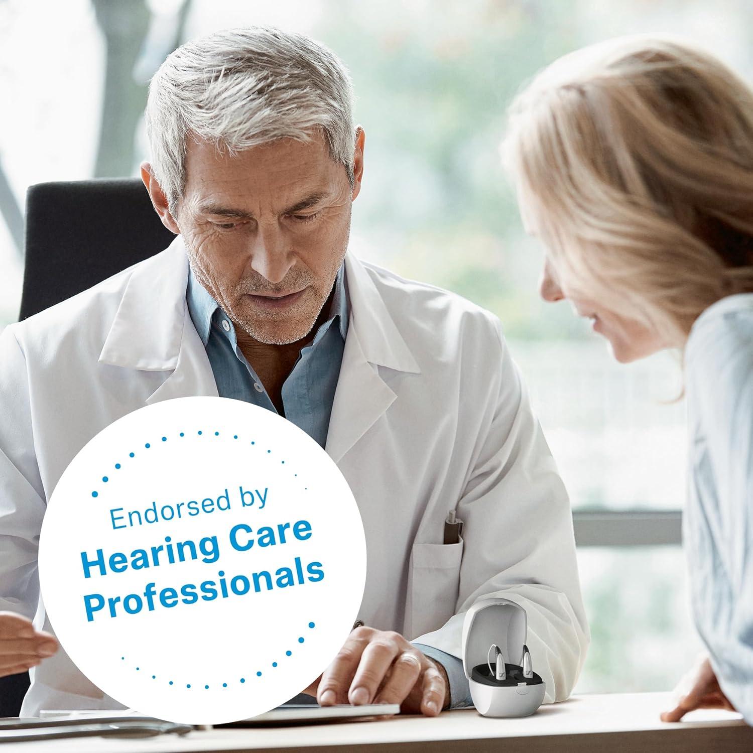 Ayuda Auditiva Sennheiser All-Day Clear Slim - Bluetooth, RIC, Gris