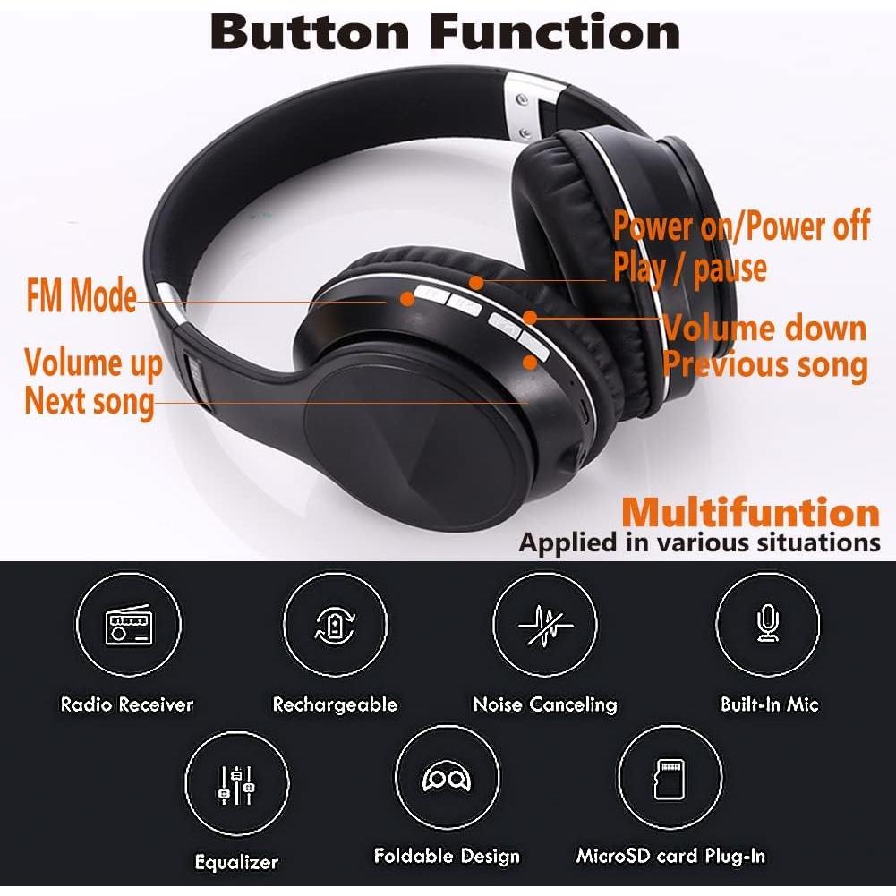 Auriculares Inalámbricos OYEALEX OL-B con Cancelación de Ruido 36H