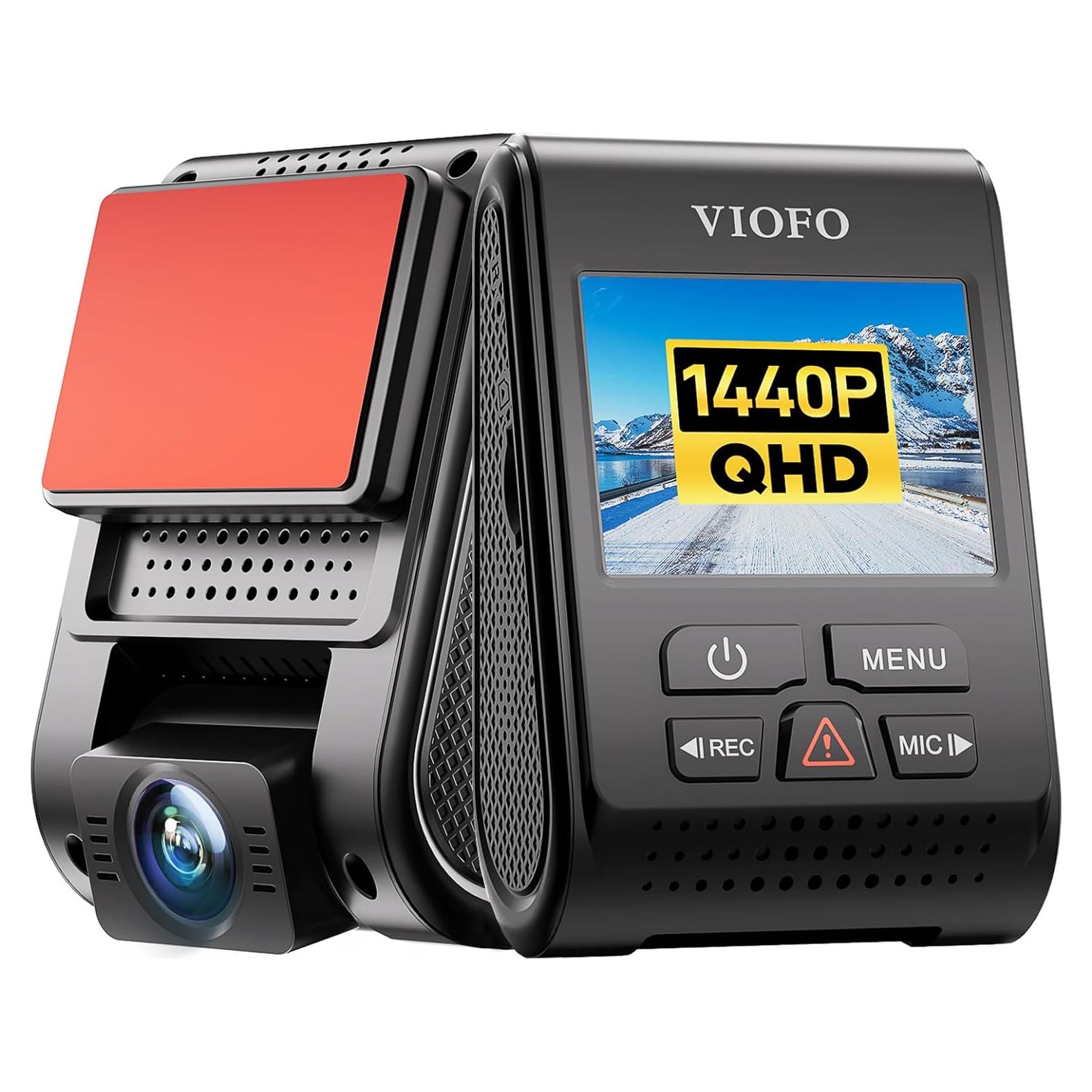 Cámara Dash VIOFO A119 V3 2K 2560x1440P GPS 140°