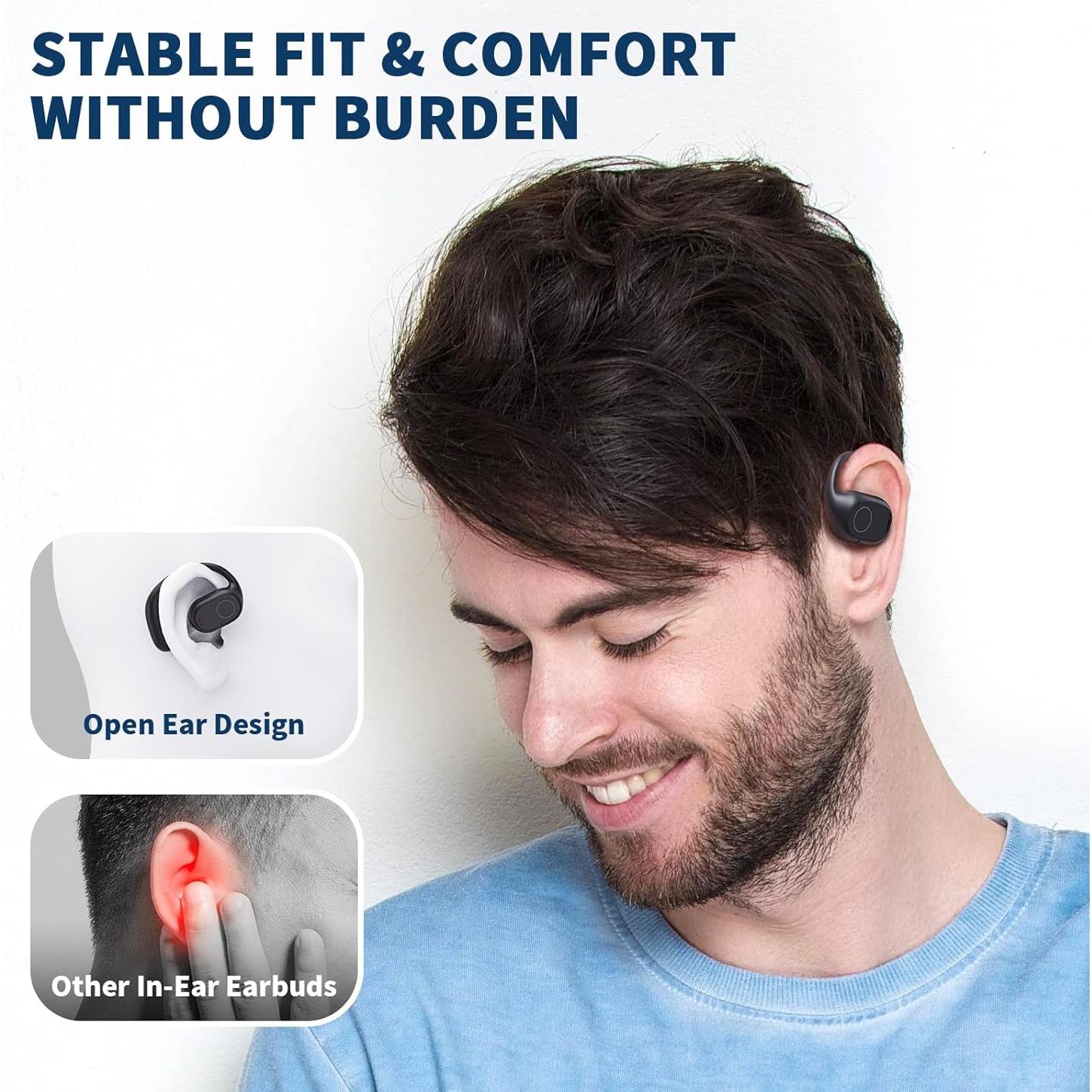 Auriculares Bluetooth 5.3 Haowolf SP05 Impermeables IPX6