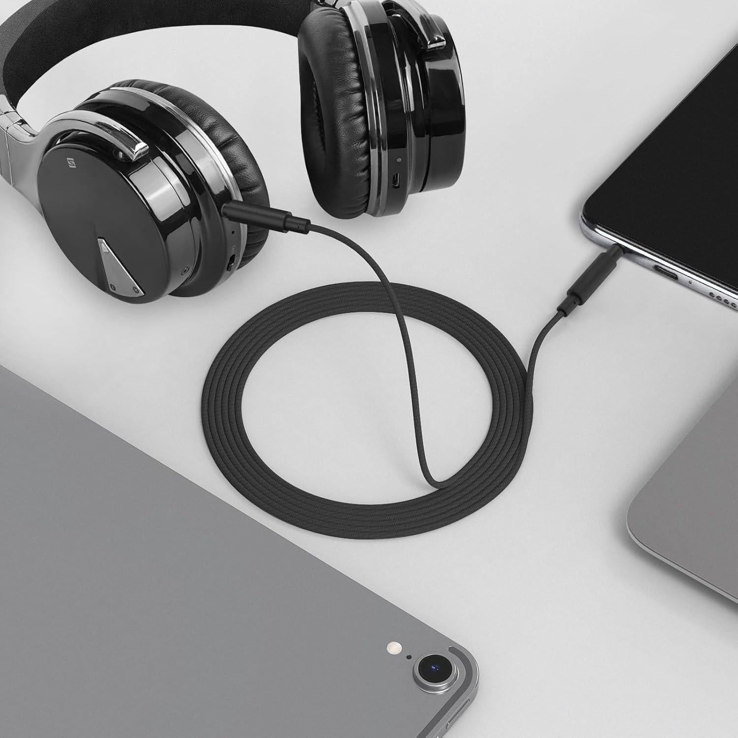 Cable de Audio GEEKRIA AUX 3.5mm para Sony WH-1000XM6 y Anker