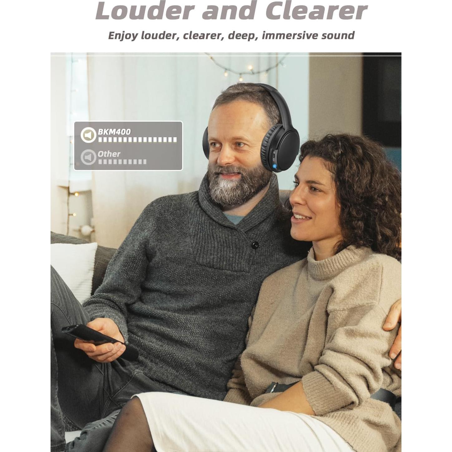 Auriculares Inalámbricos BKM400 Holdsound para TV 20h