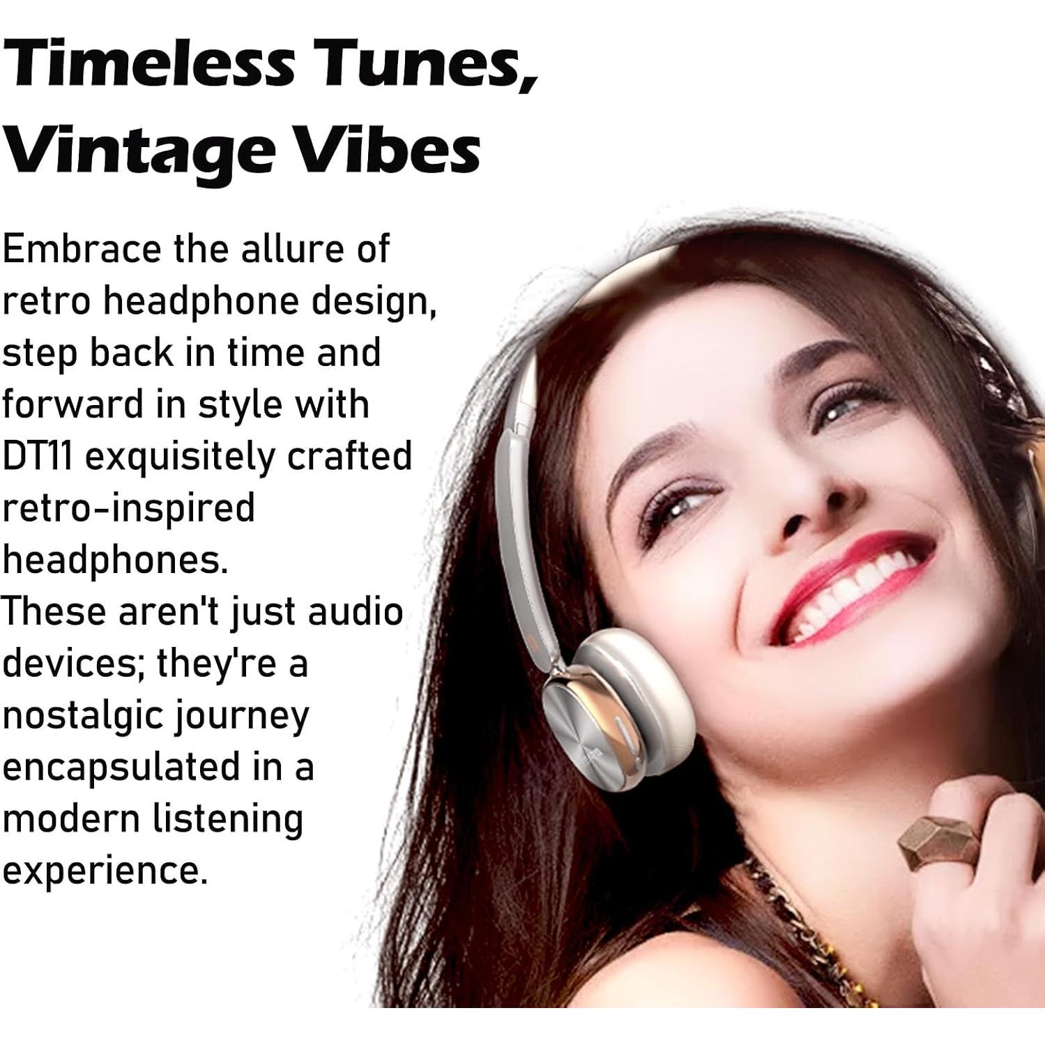 Auriculares Inalámbricos SANSUI DT11 Bluetooth 5.4 ANC 50H Batería