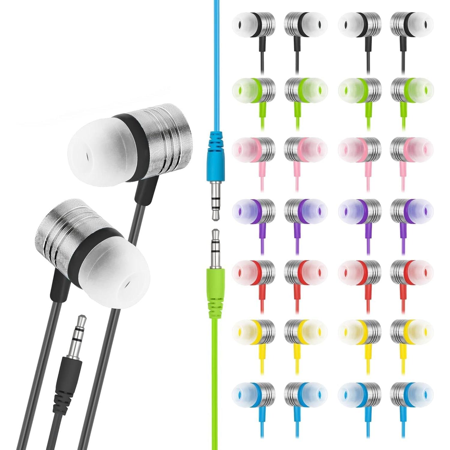 Auriculares JustJamz Jelly Matte Bulk 30 Unidades In-Ear
